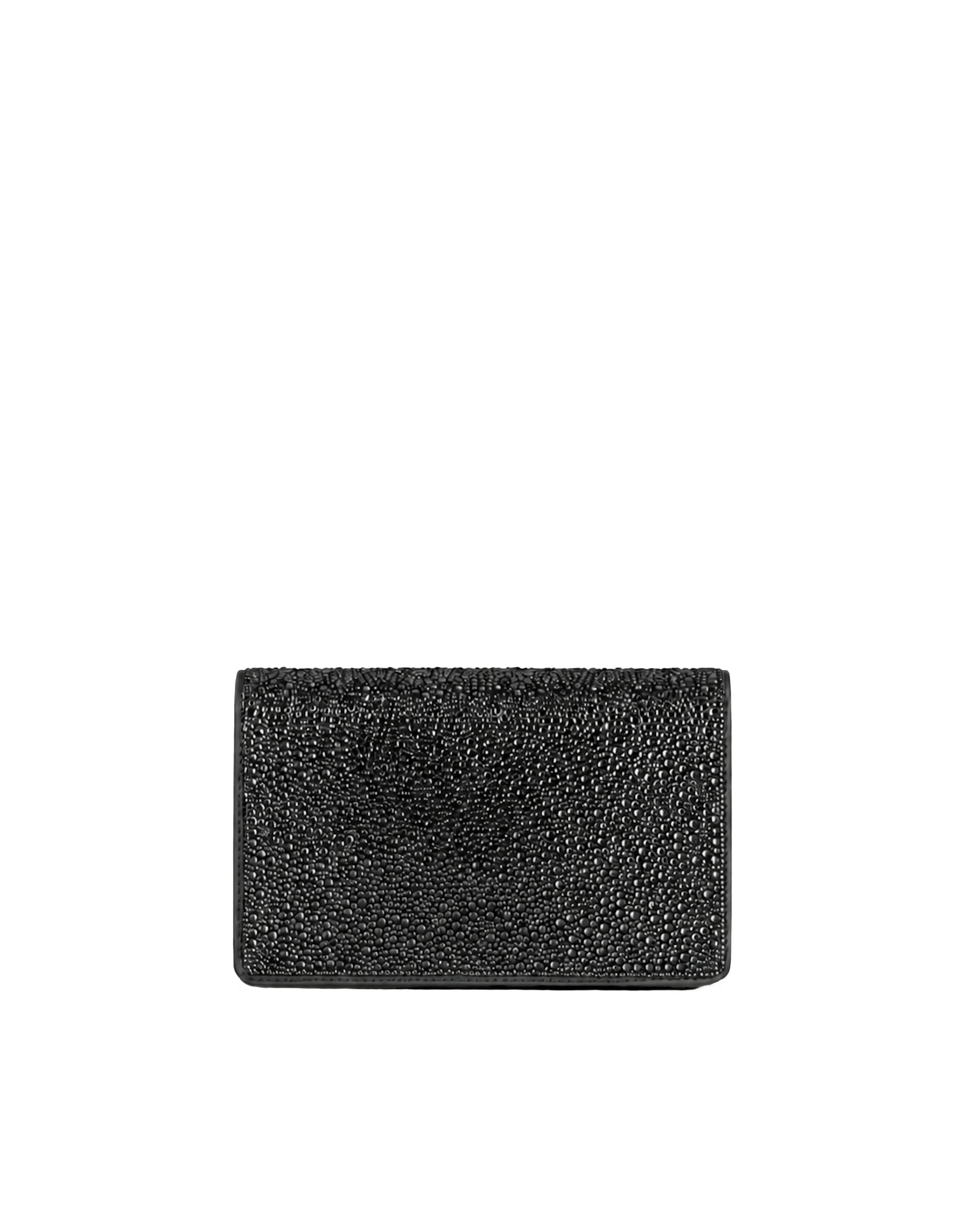 PHILIPP PLEIN Clutch »Hexagon Mit Schmucksteinen«