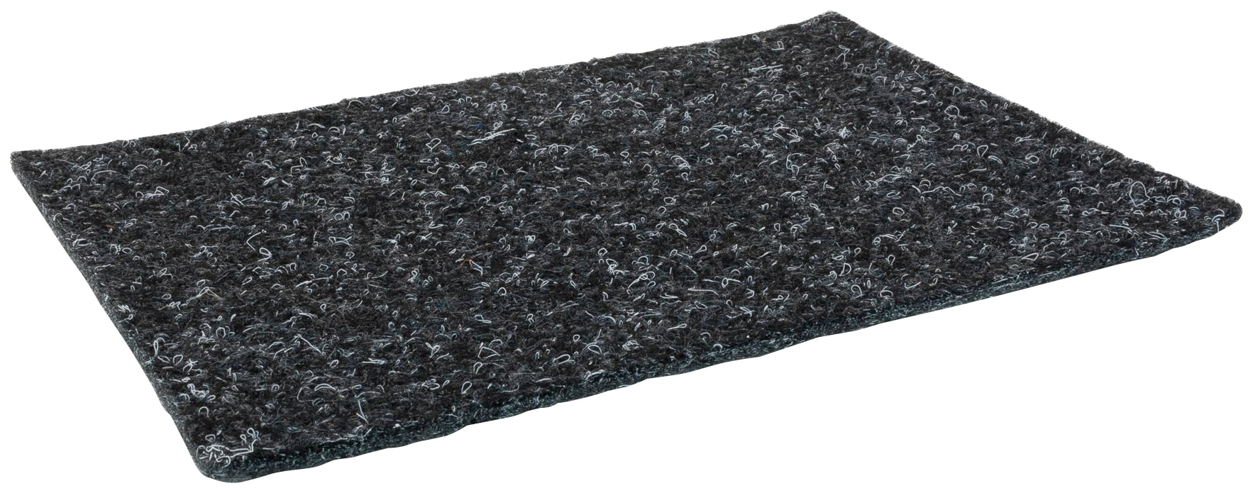 Nadelvliesteppich "MERLIN, Made in Netherlands", grau (anthrazit), B:200cm H:5,2mm L:1.300cm, Nadelfilz, PRIMAFLOR-IDEEN IN TEXTIL, Teppiche, Flachgewebe, Nadelvlies, meliert, besonders robust & strapazierfähig
