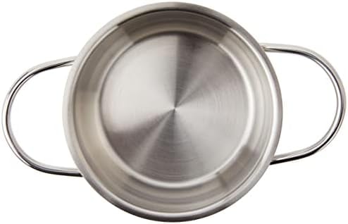 Fissler Kochtopf »häppchen, Ø 12 cm«, Edelstahl 18/10, (2 tlg.), Induktions-geeignet, inklusive Glasdeckel