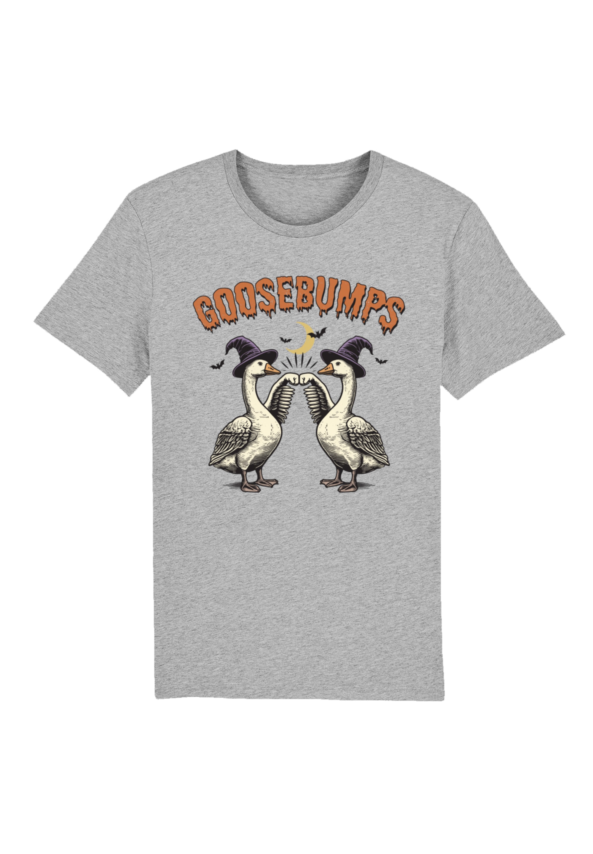 F4NT4STIC T-Shirt "Retro Halloween Goosebumps", Premium Qualität, Halloween günstig online kaufen