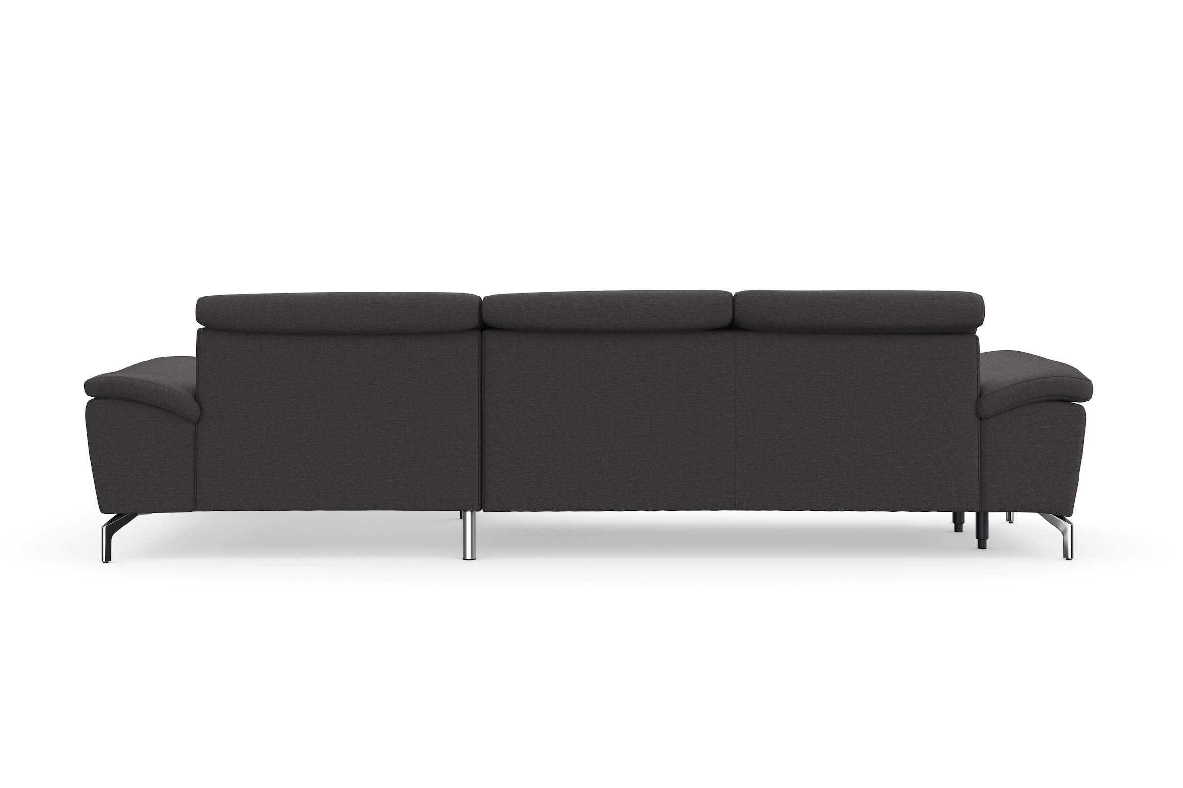 sit&more Ecksofa »Cool L-Form«, wahlweise mit Kopfteilverstellung und Vorziehsitz, motorisch