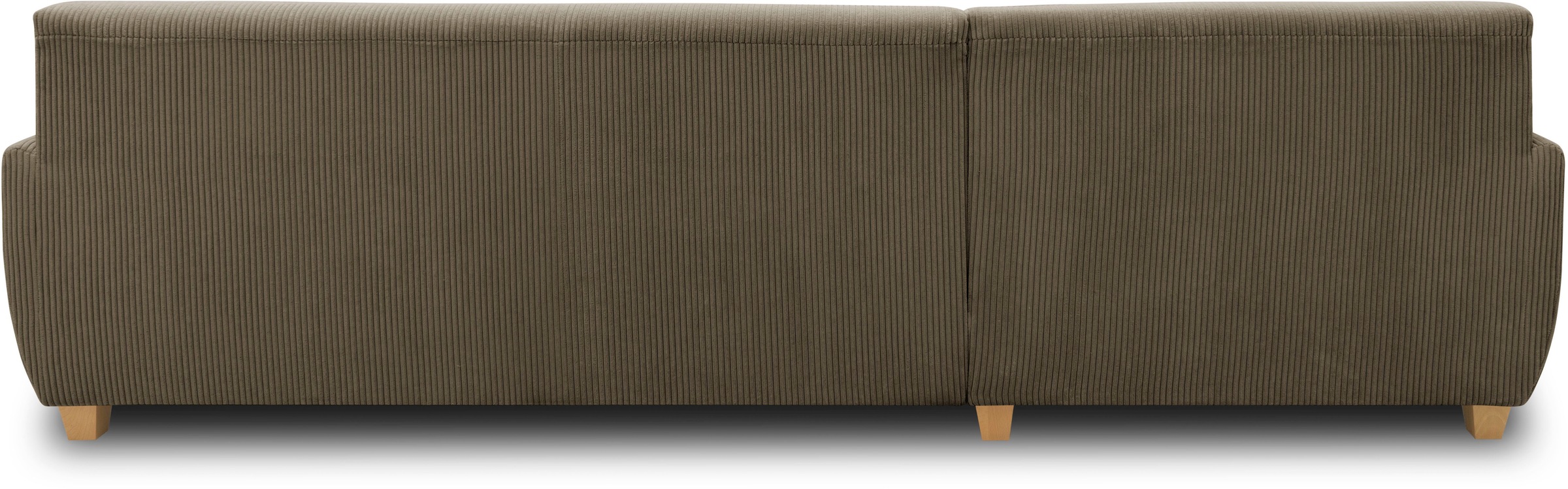 Home affaire Ecksofa »Nika L-Form«, wahlweise mit Bettfunktion, auch in Cord