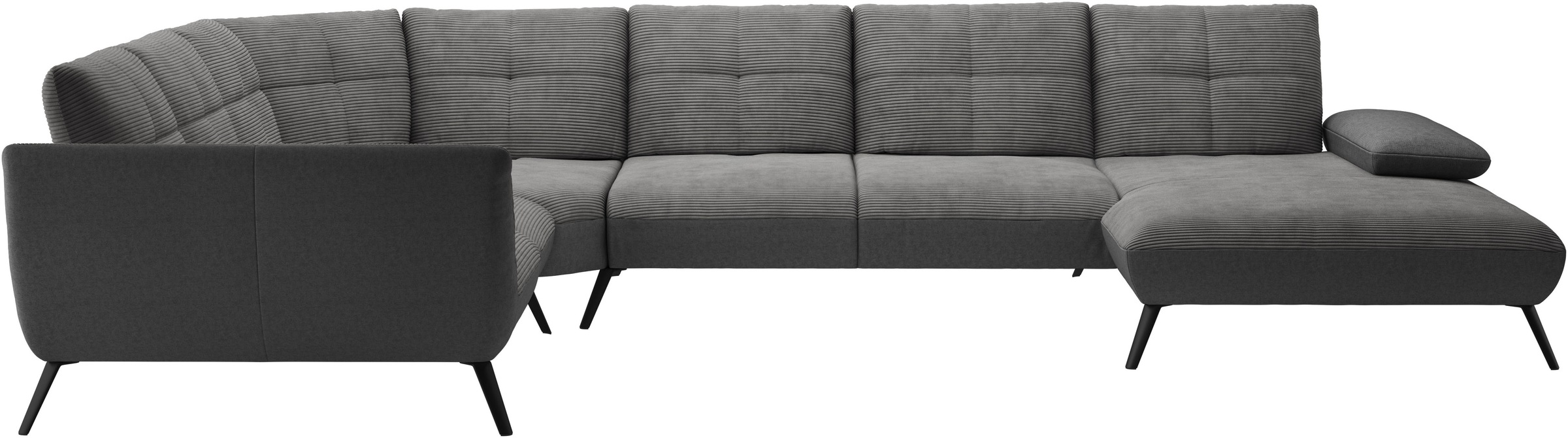 OTTO home Wohnlandschaft "Mikado U-Form" inkl. Sitztiefenverstellung und Ar günstig online kaufen