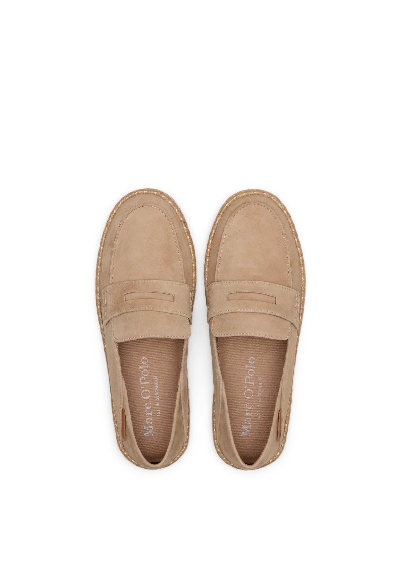 Marc O'Polo Espadrille »aus weichem Veloursleder«