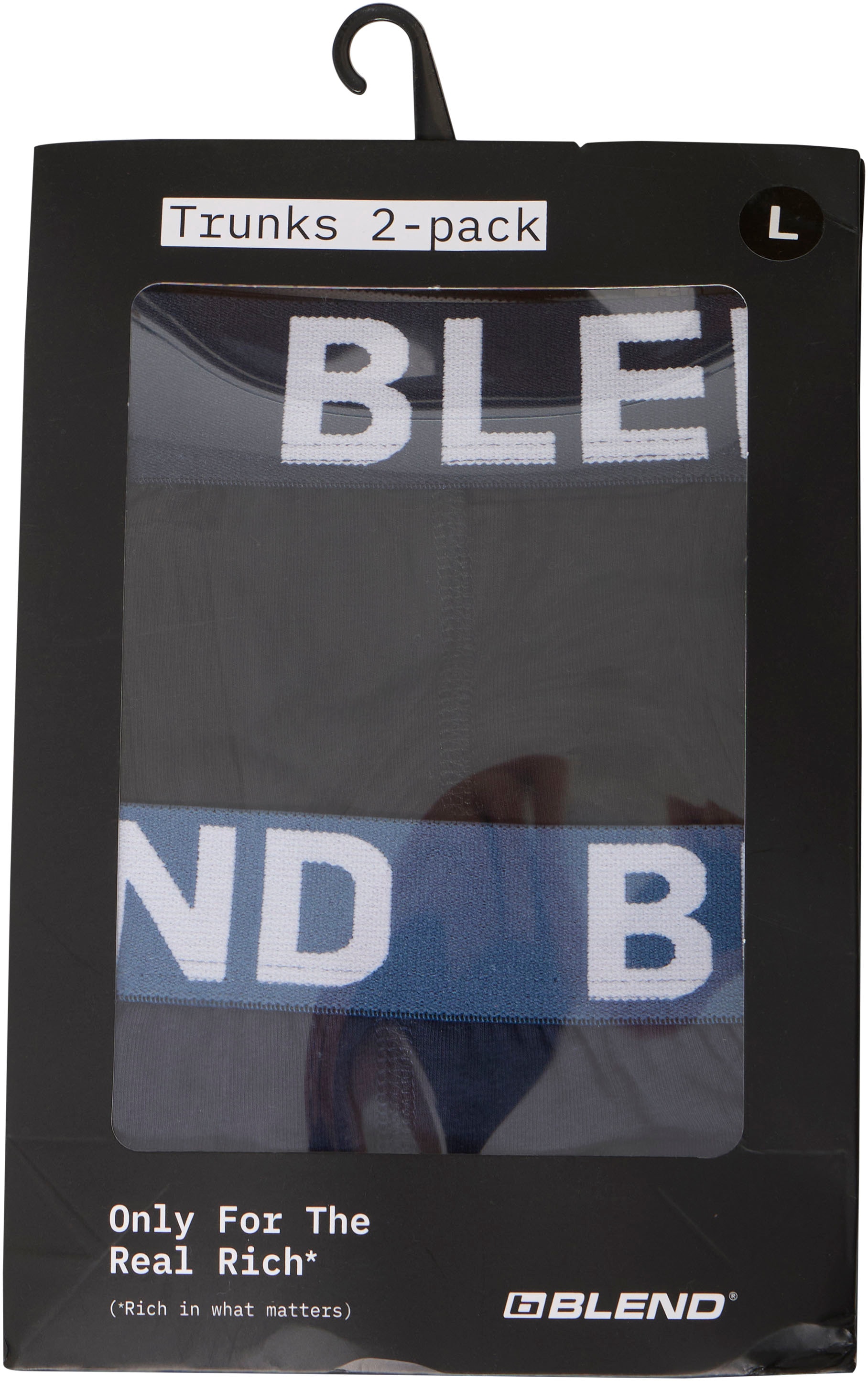 Blend Boxershorts »BHEATON 2-pack trunks solid«, (Packung, 2 St.)