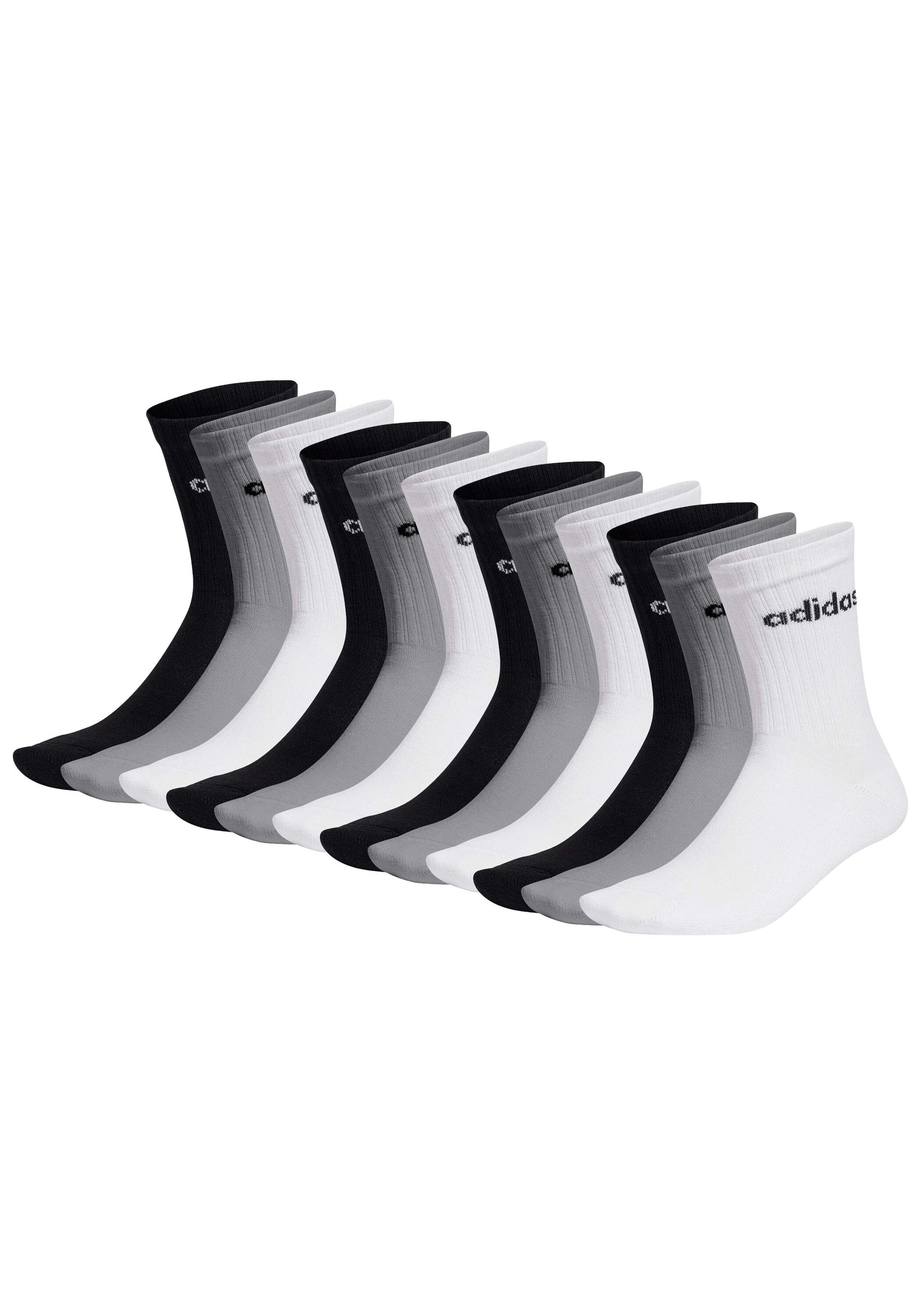 adidas Originals Kurzsocken "Socken Linear Crew Cushioned 12er Pack" günstig online kaufen
