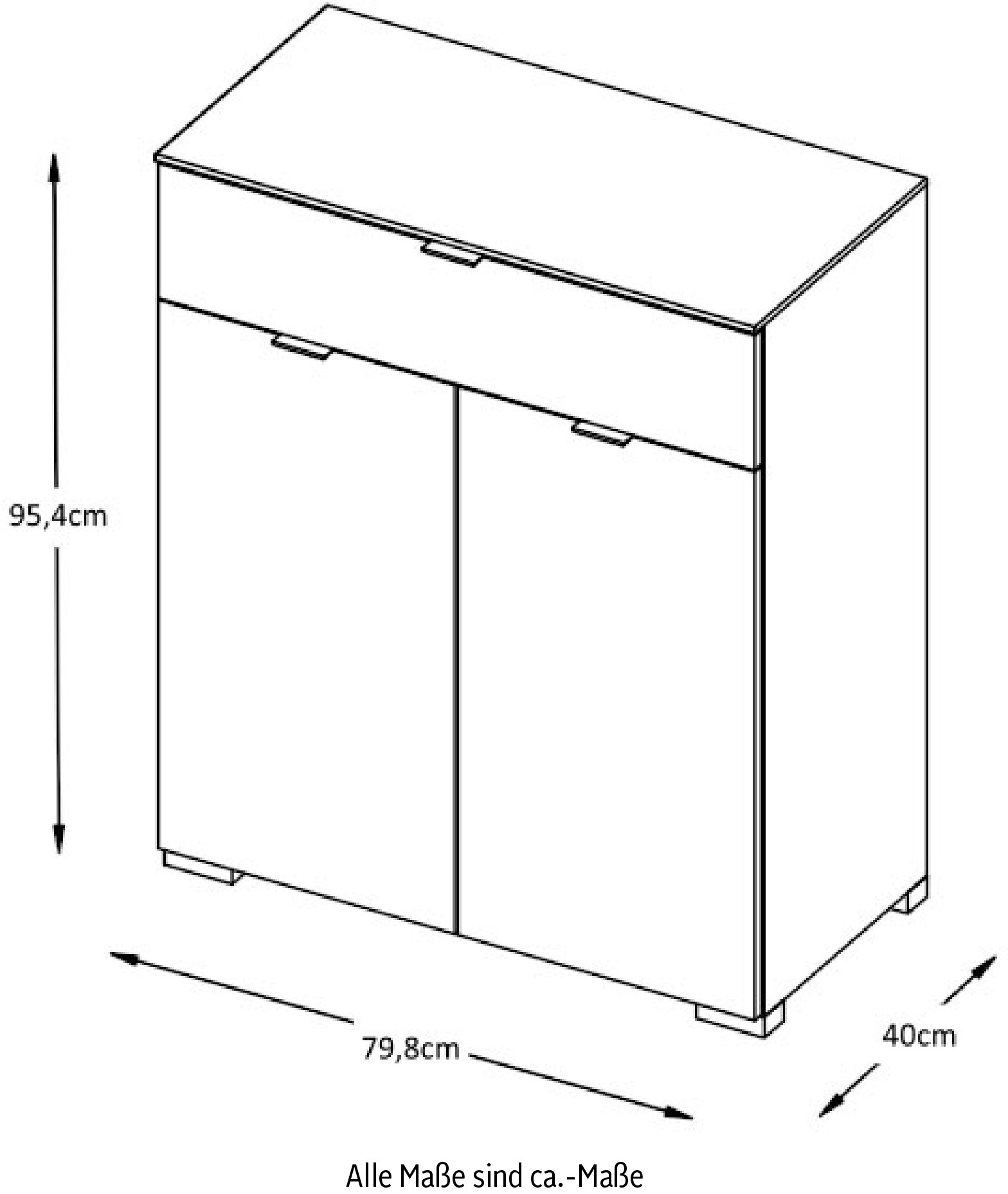 STAUD Kommode »Includo, Made in Germany«