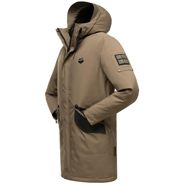 Stone Harbour Wintermantel »Ragaan«, modischer Herren Winterparka mit  Teddyfell Futter ▷ bestellen | BAUR