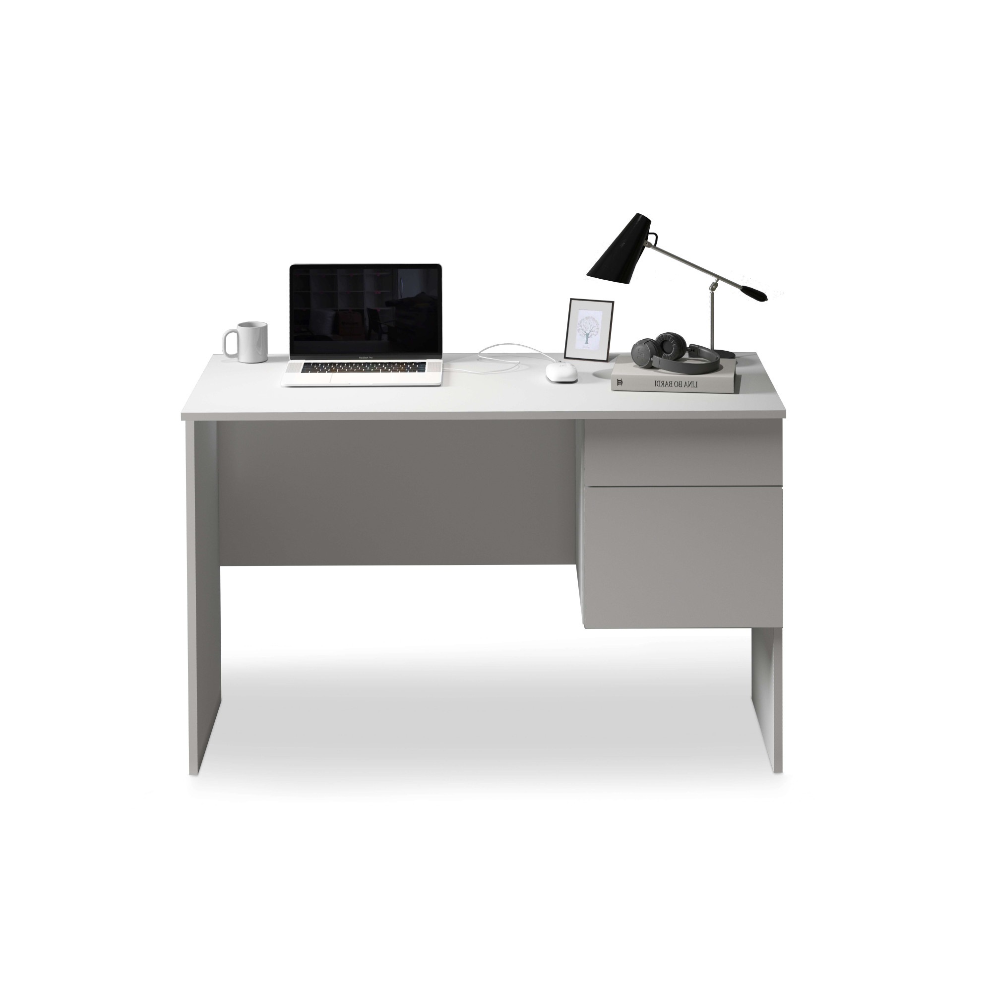 Thumbnail - Home affaire Schreibtisch "Essential, Schreibtisch, kleiner Computertisch, Bürotisch für Büro" 1 Stk. tlg. mit 1 Tür,1 S...