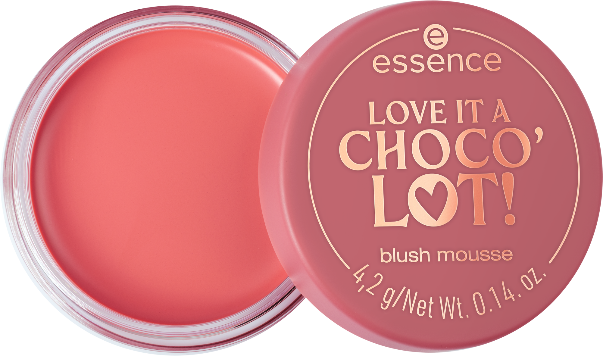 Essence Rouge »LOVE IT A CHOCO' LOT! blush mousse«, (Set, 3 tlg.), mit cremiger Textur