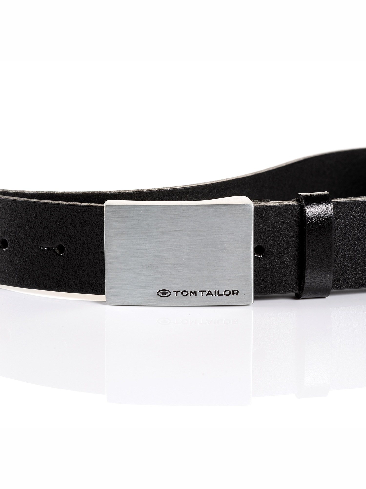 TOM TAILOR Koppelgürtel »TTBOB«, (1 St.), 3,5 cm breiter Herrengürtel, modischer Klassiker, Koppelschließe