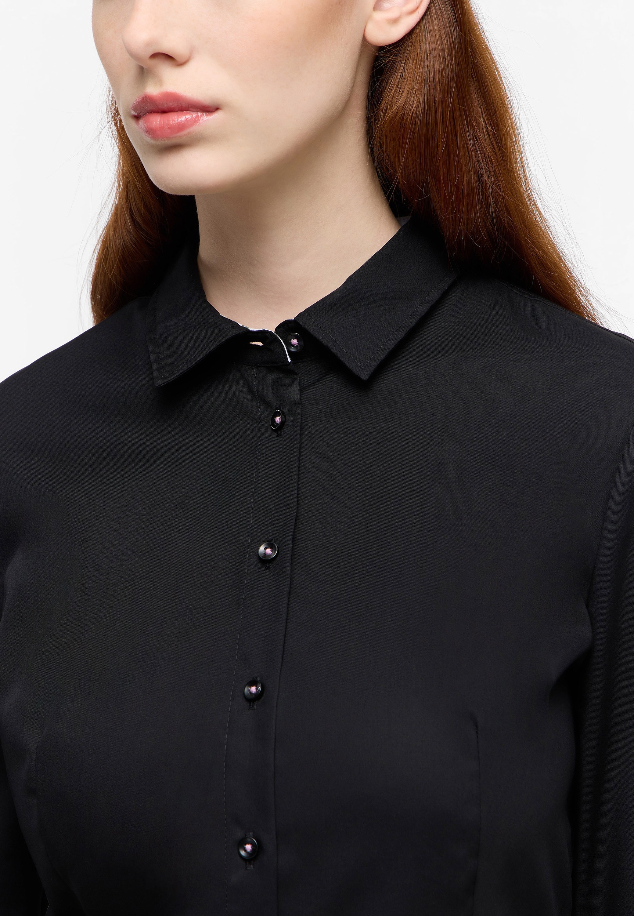 Eterna Hemdbluse »FITTED«, NON IRON (bügelfrei)