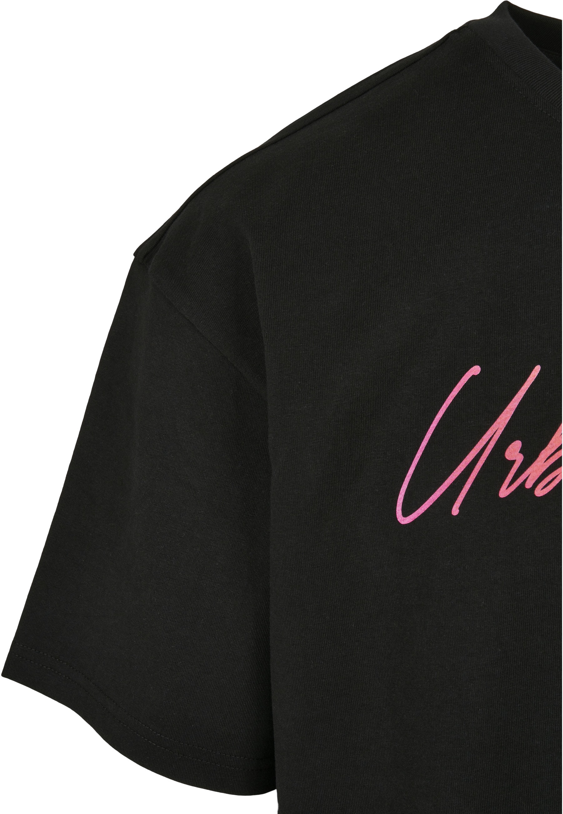 URBAN CLASSICS T-Shirt »Urban Classics Herren Script Logo Tee« 1 Stk.