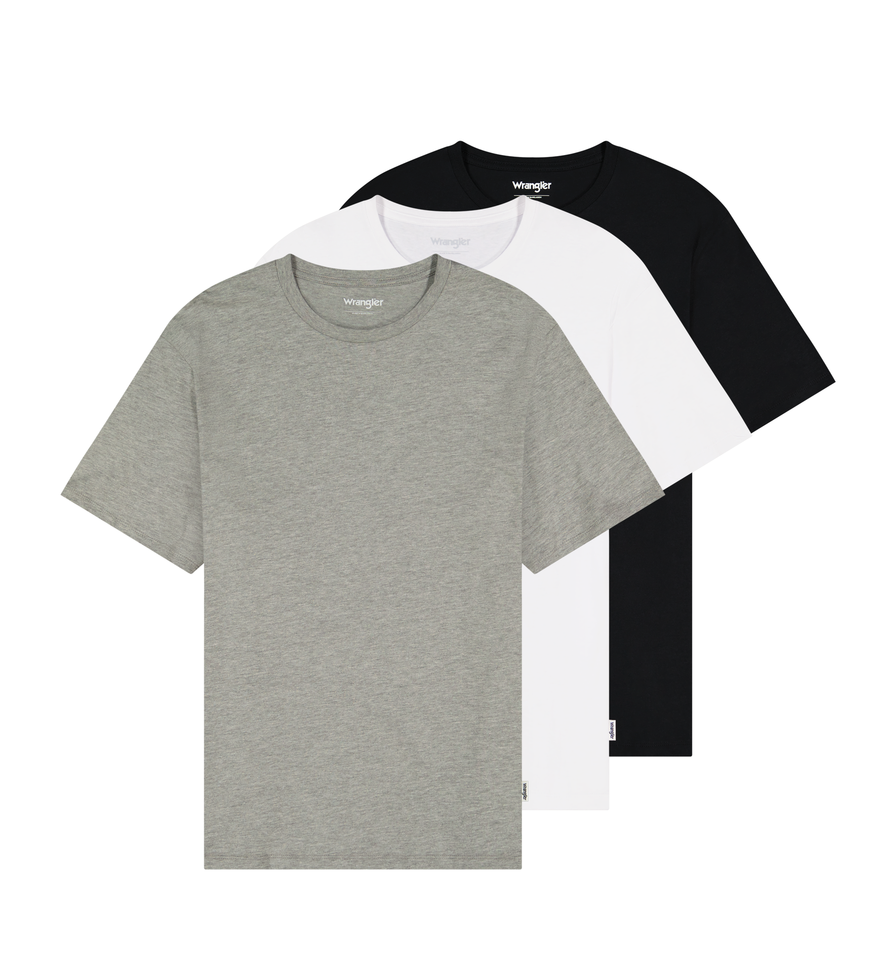 Wrangler T-Shirt "3 PACK TEE" Packung, 3 Stk. günstig online kaufen