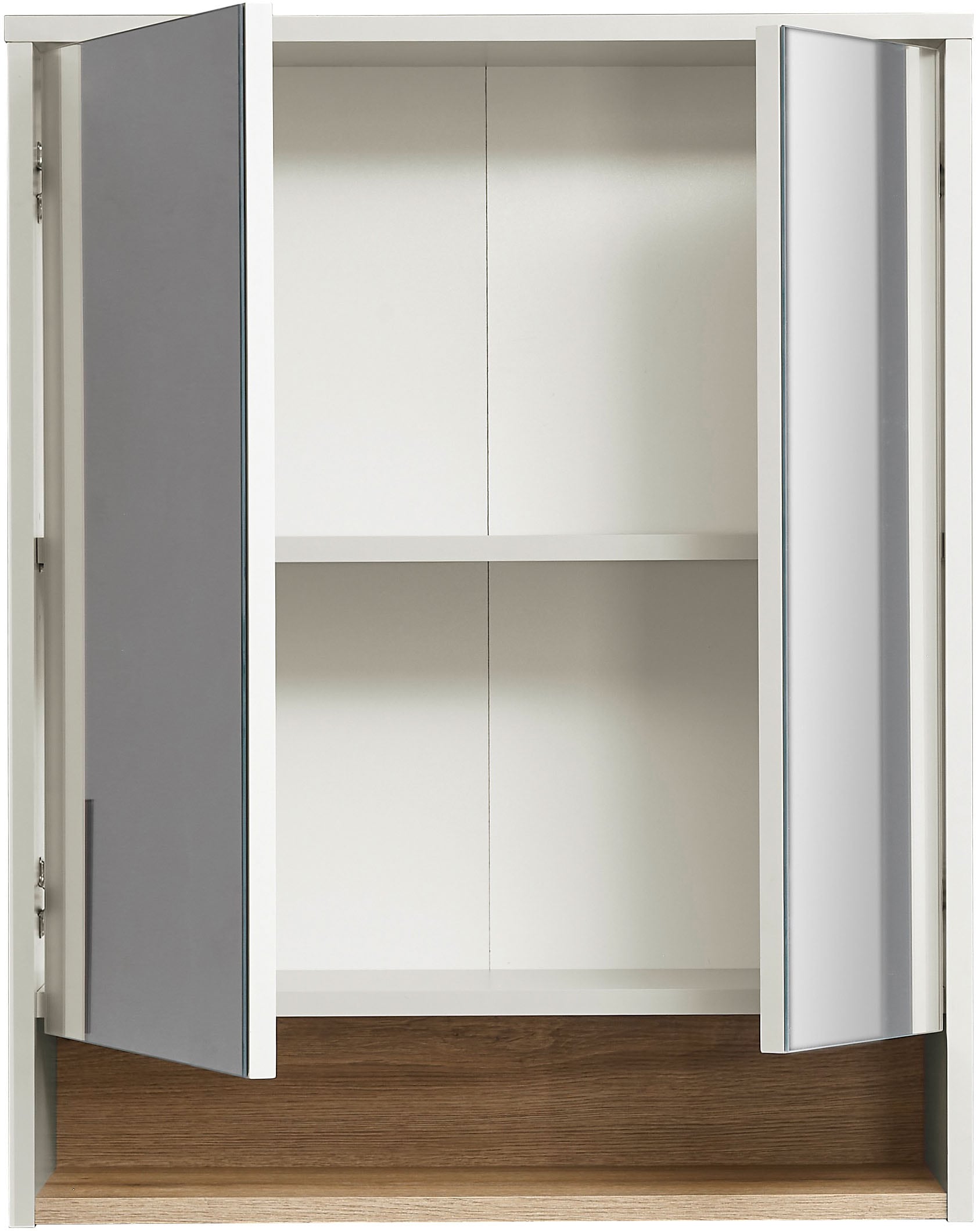 BASIC by Balculina Spiegelschrank »Linea« 1 Stk. tlg. Breite 60cm, Melaminbeschichtung