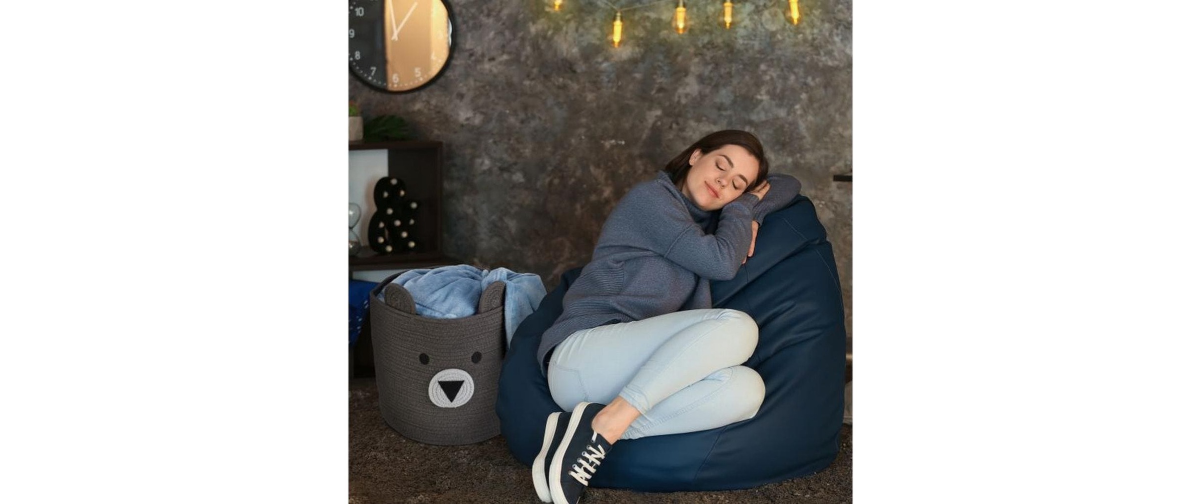 relaxdays Aufbewahrungskorb »Maus«