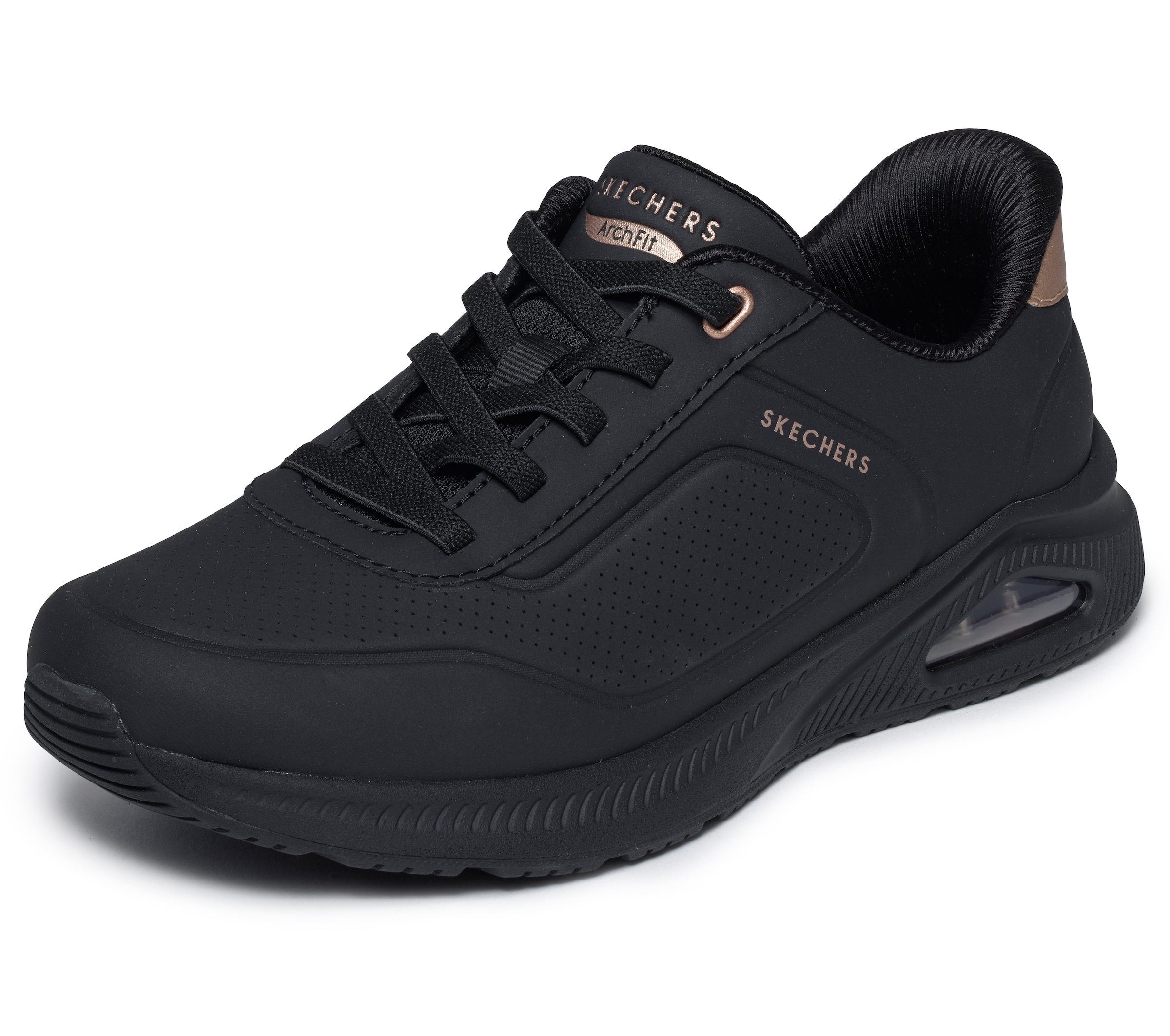 Skechers Slip-On Sneaker "ARCH FIT UNO" Schlupfschuh, Halbschuh, Freizeitschuh mit Slip ins