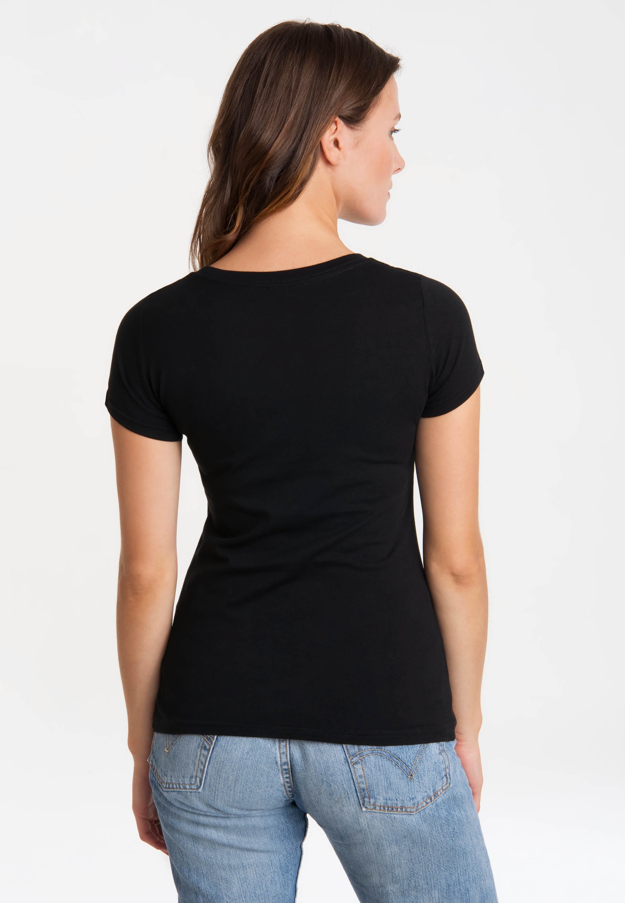 LOGOSHIRT T-Shirt »Woodstock«, mit lizenziertem Originaldesign