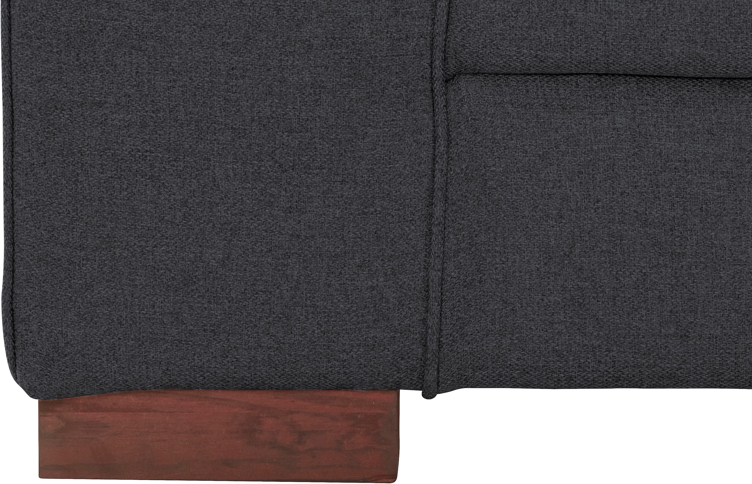 Home affaire Ecksofa »Broughton L-Form«, weicher Sitzkomfort, incl. 4 Zierkissen, Keder