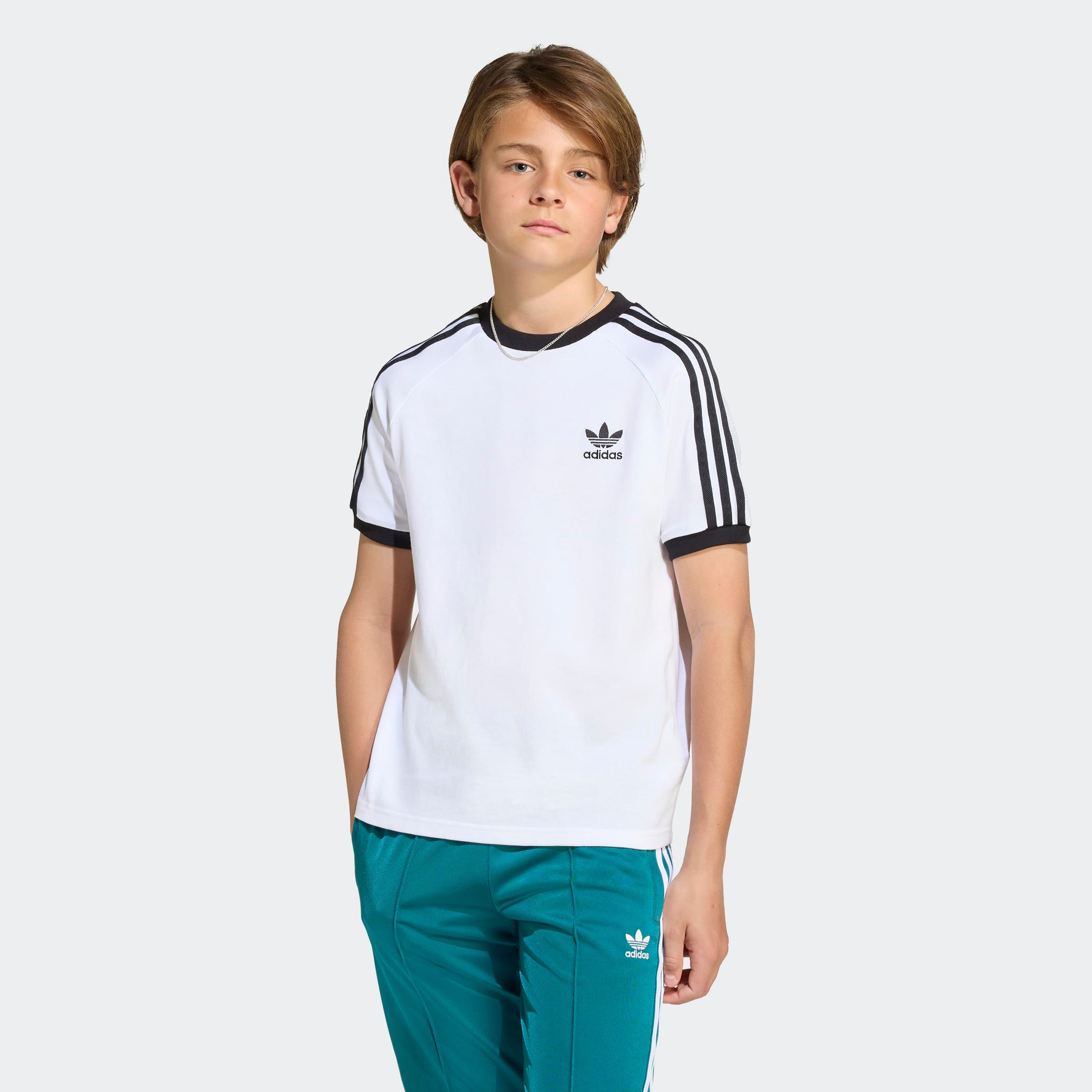 Thumbnail - adidas Originals T-Shirt "3 STRIPE TEE" sportlicher Stil, mit kurzen Ärmeln, für Kinder, aus Baumwolle