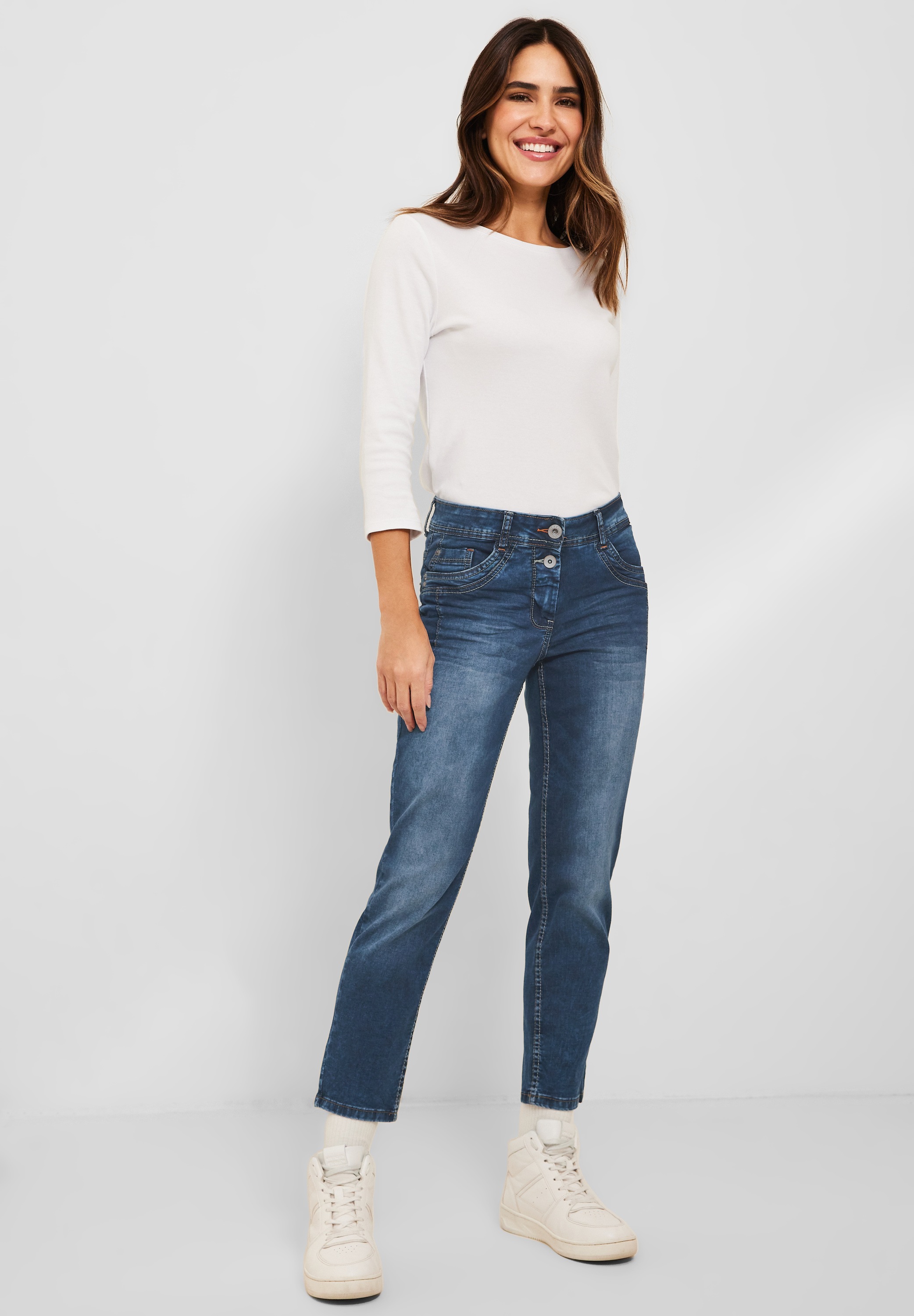 Cecil Loose-fit-Jeans, 5-Pocket-Style