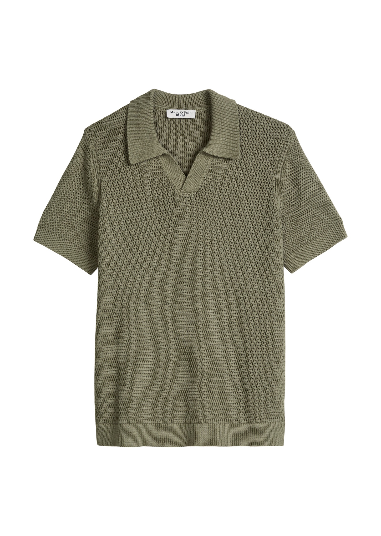 Marc O'Polo DENIM Poloshirt »mit luftiger Strickstruktur«