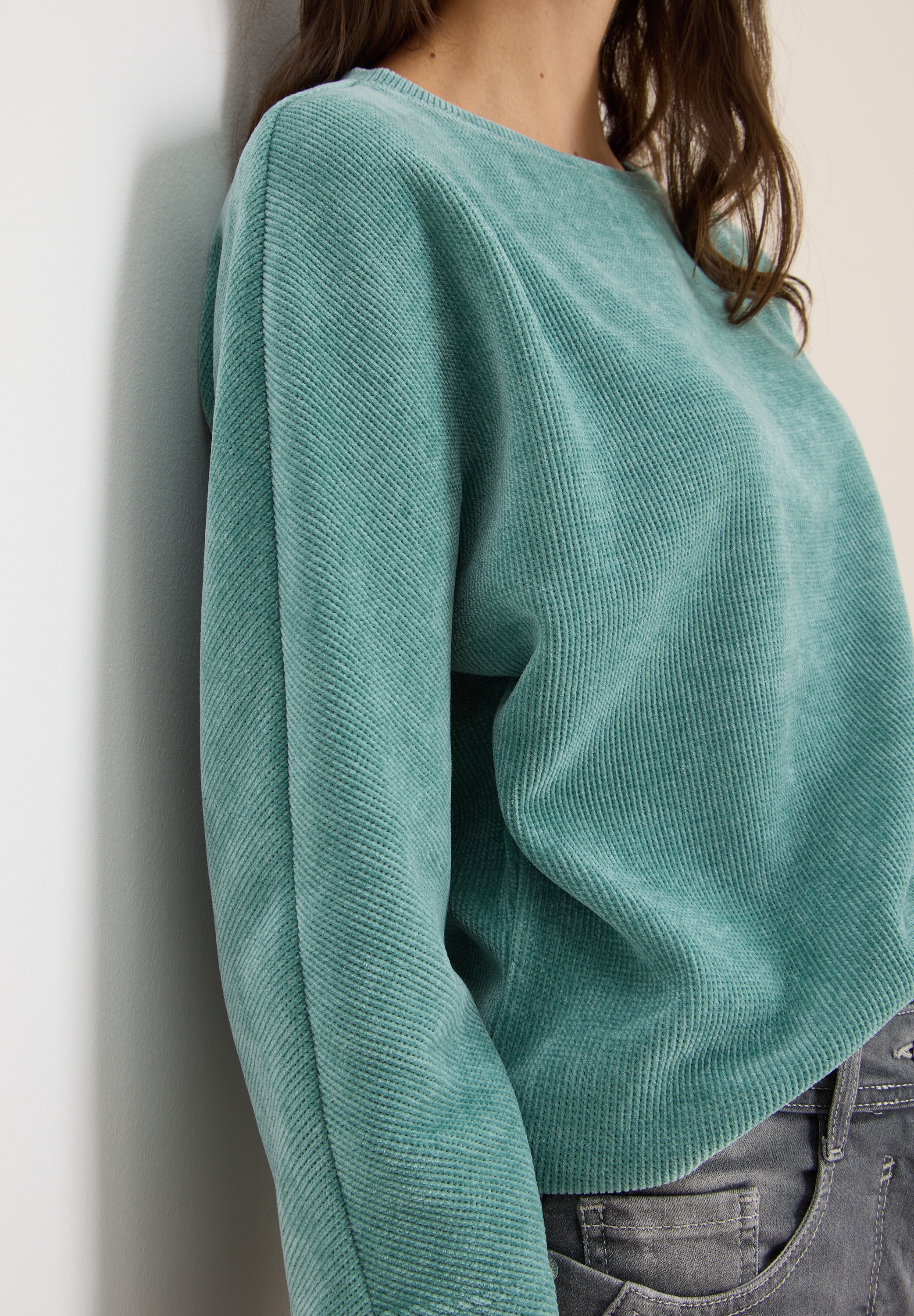 Cecil Sweatshirt, mit U-Boot Ausschnitt
