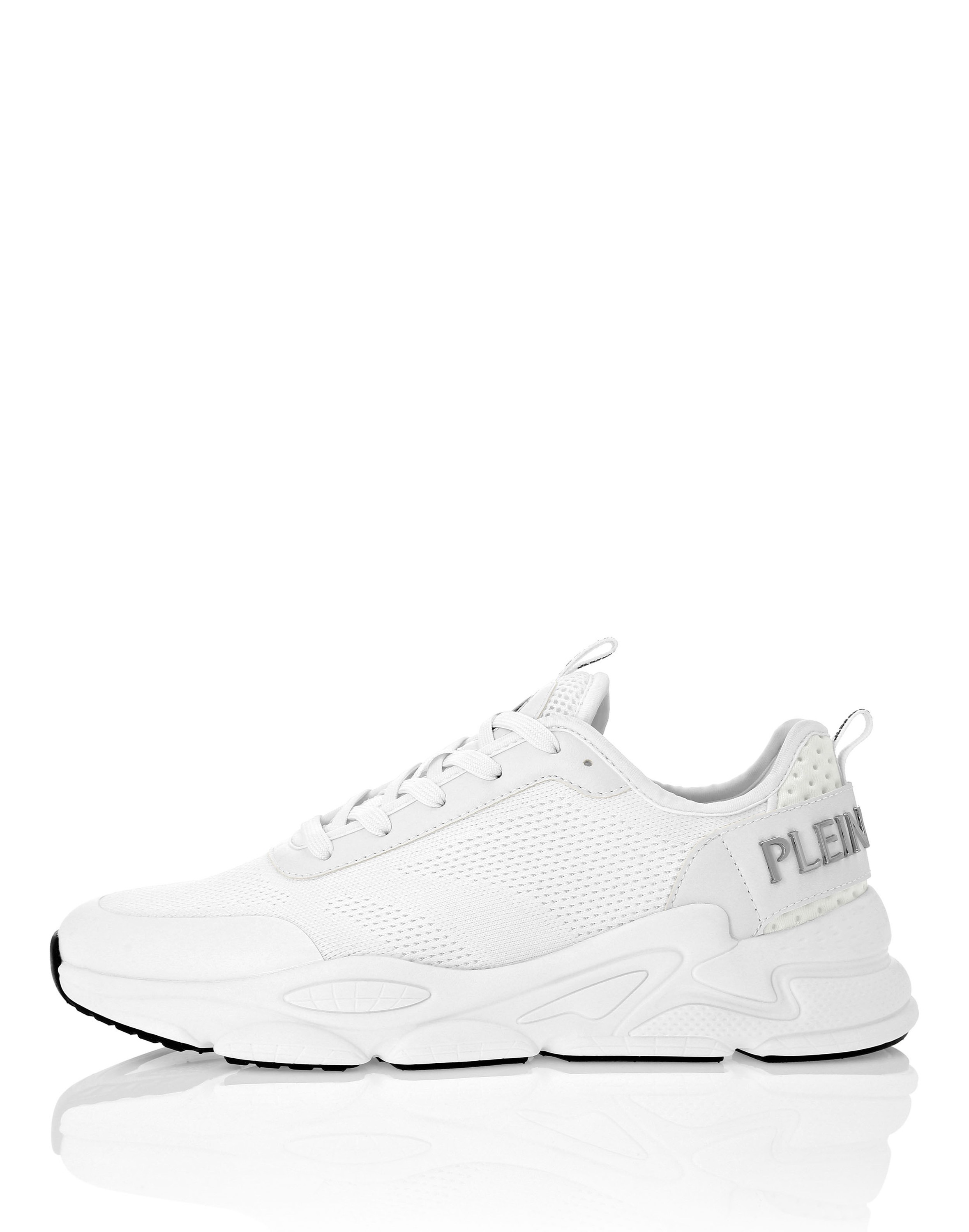 Sneaker PLEIN SPORT "Sneaker", Damen, Gr. 42, Normalschaft, weiß (01, weiß), Schuhe Sneaker 6