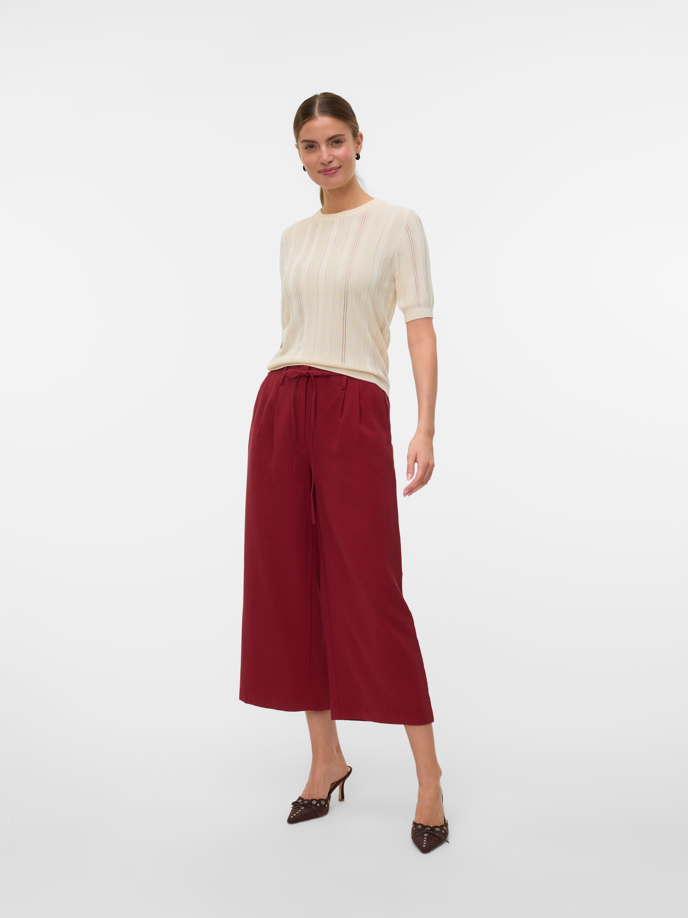 Vero Moda Culotte »VMTANYA HW 7/8 WIDE PANTS«, Sommerhose
