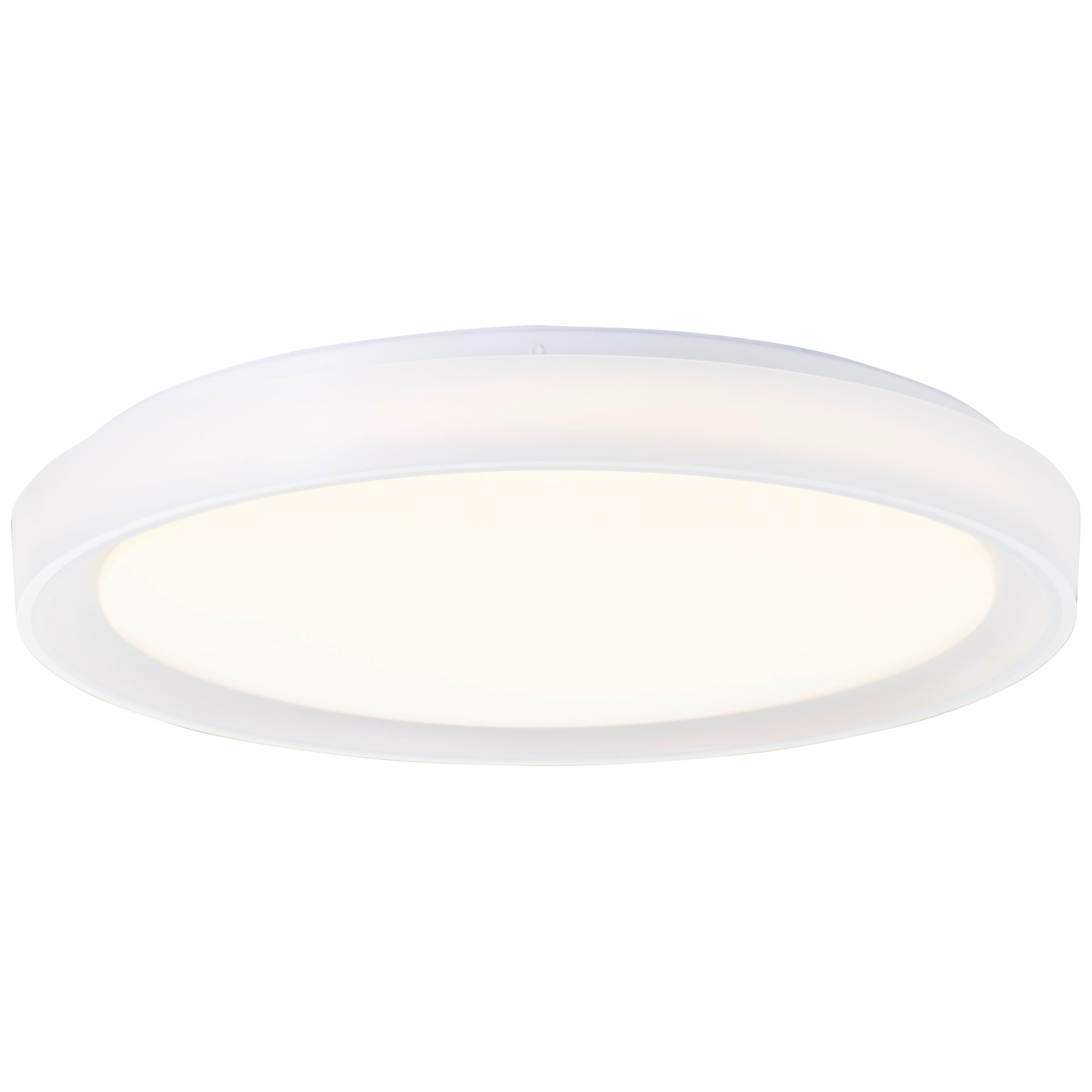 Brilliant LED Deckenleuchte »Floco« LED-Modul 1 Stk. warmweiß - kaltweiß 50 cm, 3600 lm, 3000-6500 K, CCT, RGB, dimmbar, weiß