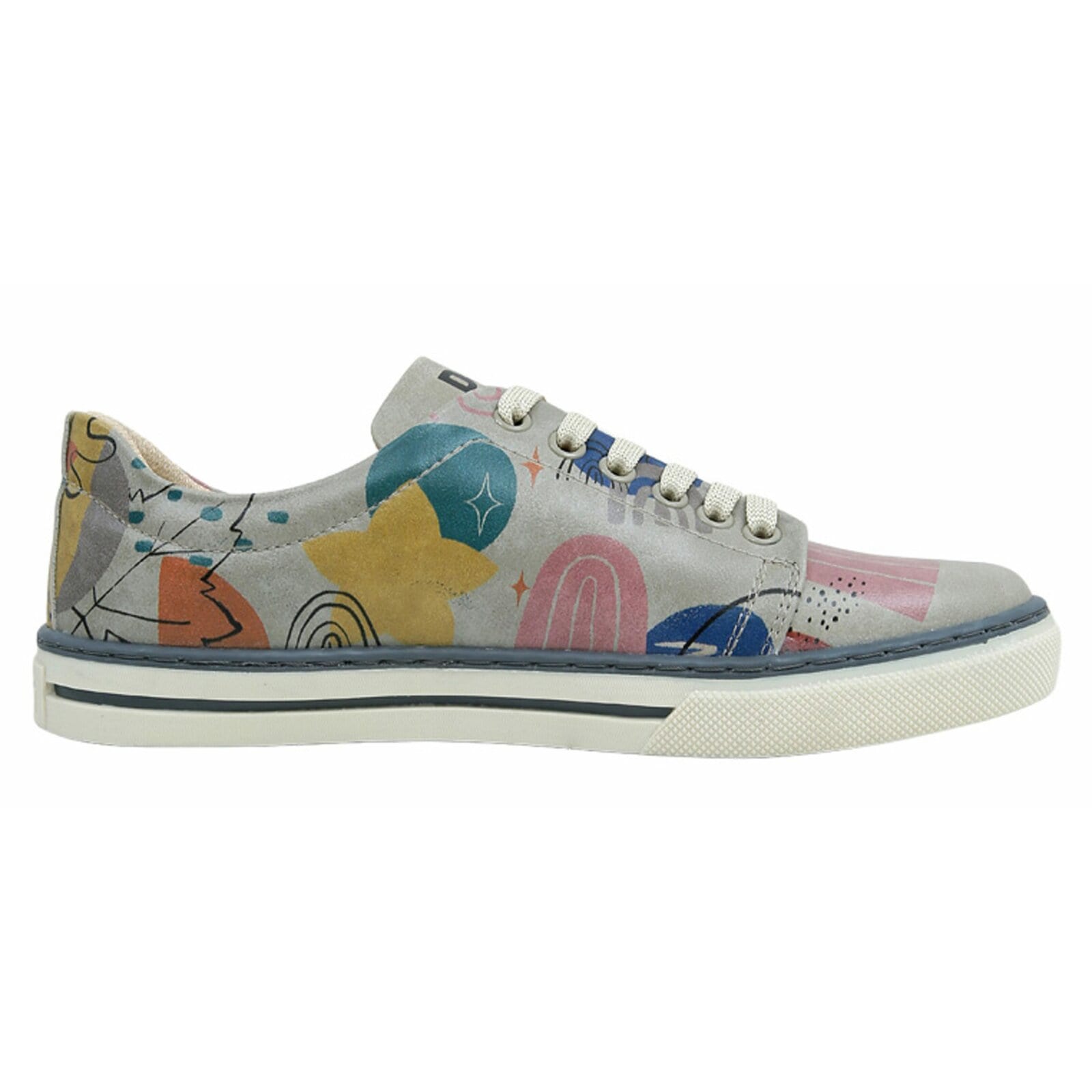 DOGO Sneaker »Sneaker Abstract Leaves Damen Sneaker / Female«, Vegan