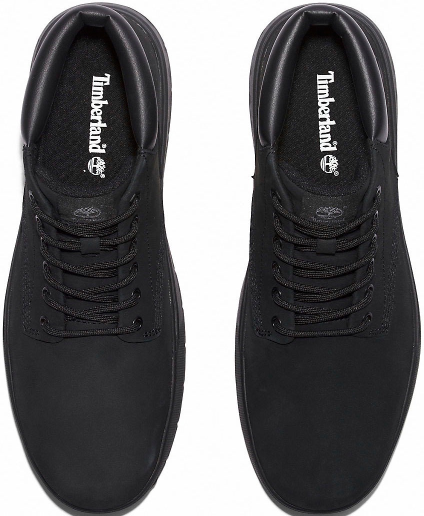 Schnürboots TIMBERLAND "MAPLE GROVEMID LACE UP SNEAKER", Herren, Gr. 43,5, schwarz (schwarzout), Leder, Schuhe Schnürboots, Winterschuhe, Sneakerboots, Winterboots 3