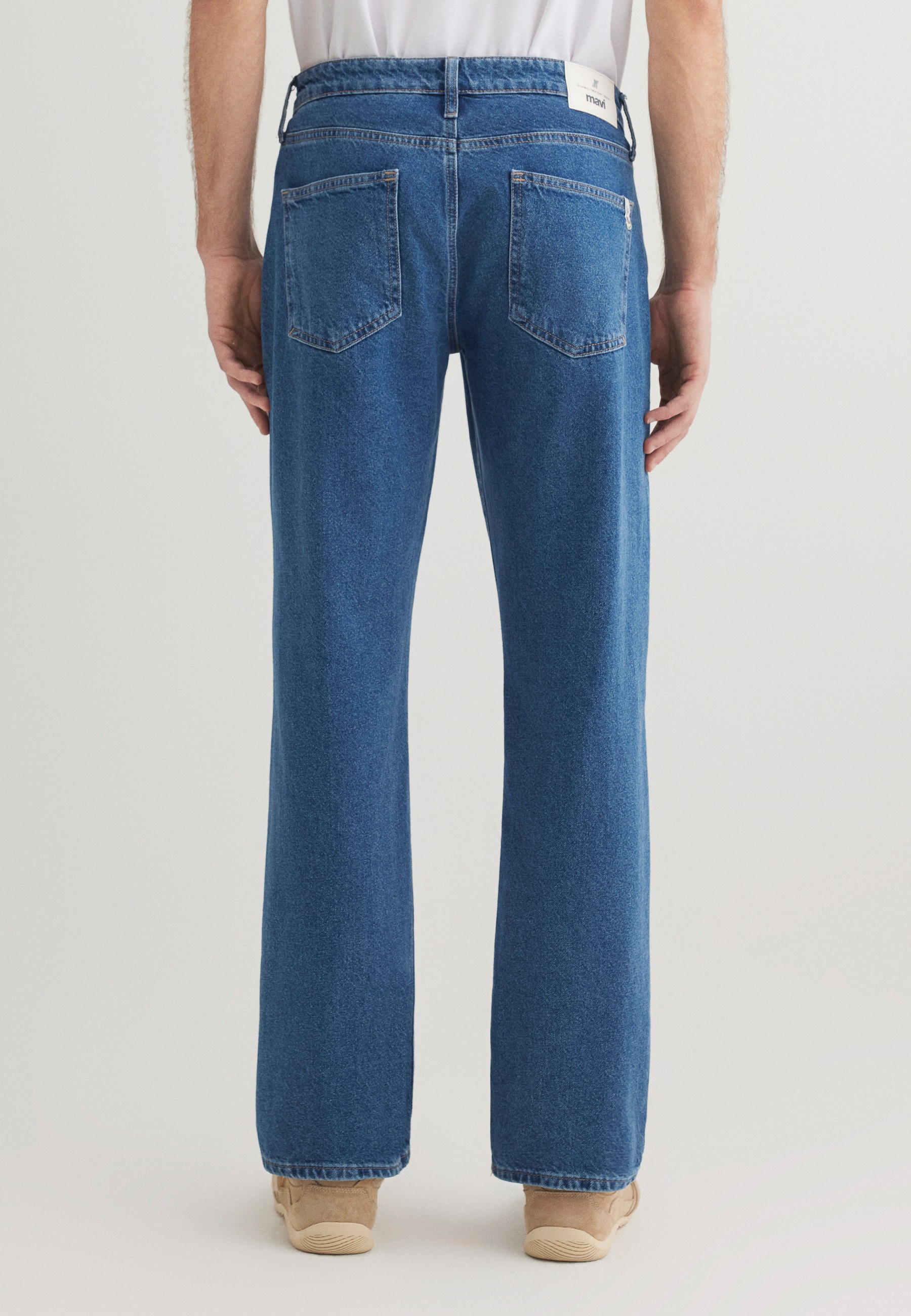 Mavi Weite Jeans »LISBON«, Loose Straight Jeans