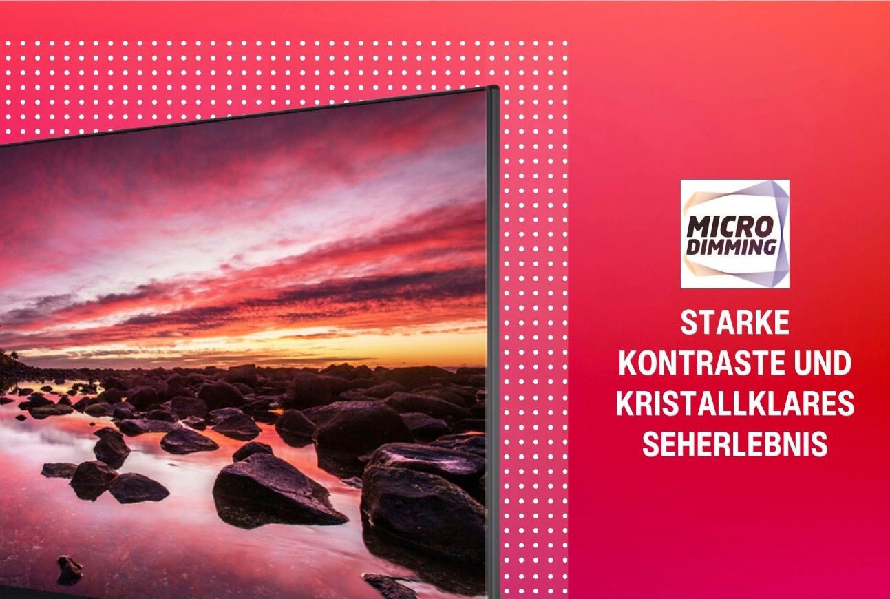 Telefunken QLED-Fernseher »D43Q660M2CW«, 4K Ultra HD, Smart-TV