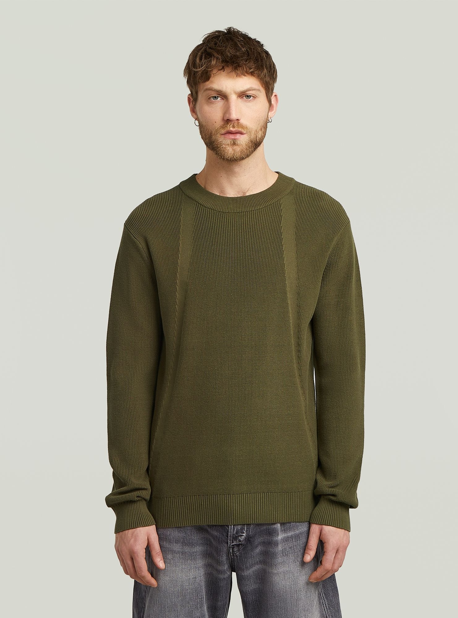 G-STAR Longpullover "Structure Knit Pullover" günstig online kaufen