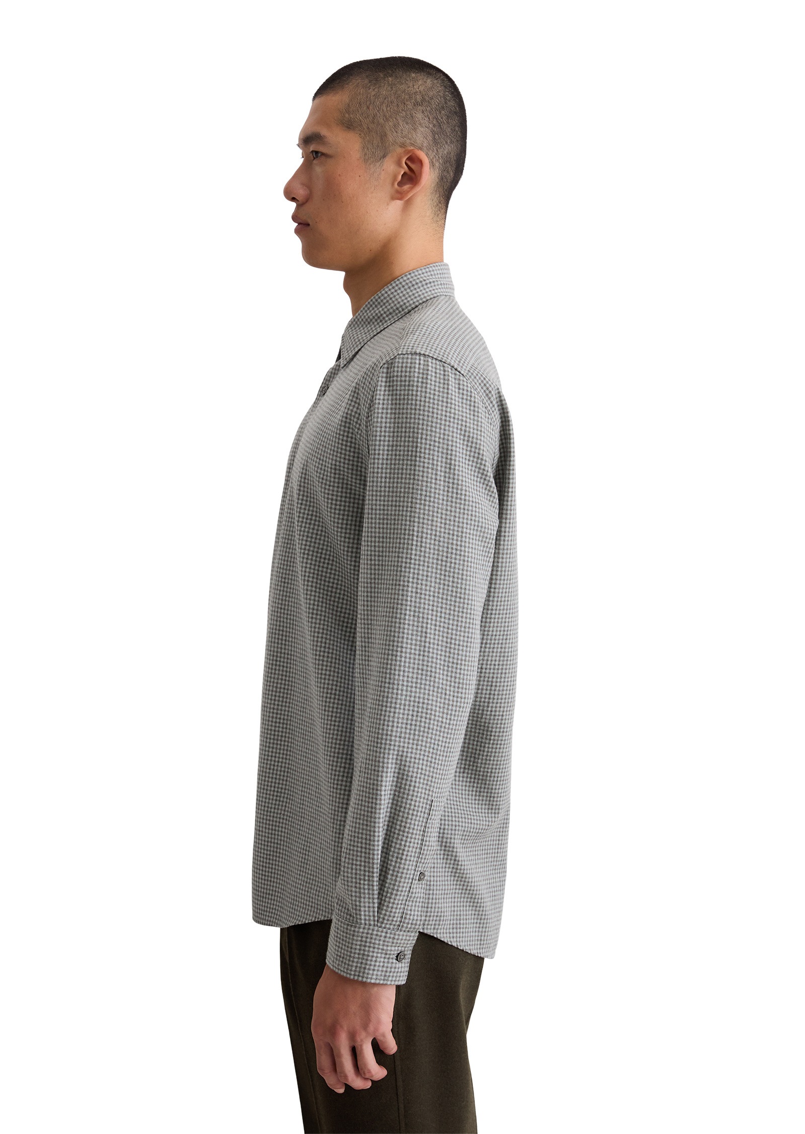 Marc OPolo Langarmhemd "aus leichtem Bio-Baumwoll-Flanell" günstig online kaufen