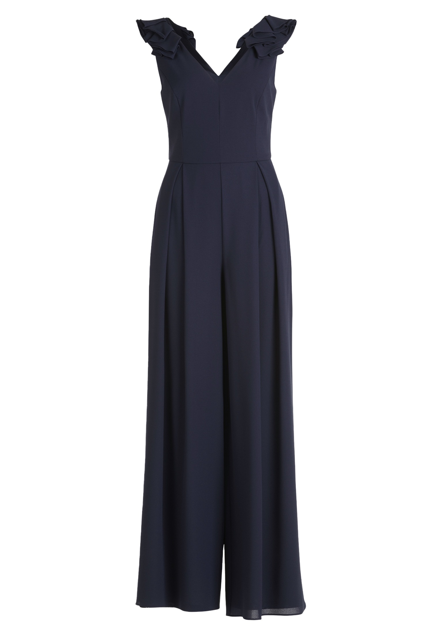 Vera Mont Overall "Vera Mont Damen Jumpsuit mit Volant", (1 tlg.), Taschen günstig online kaufen