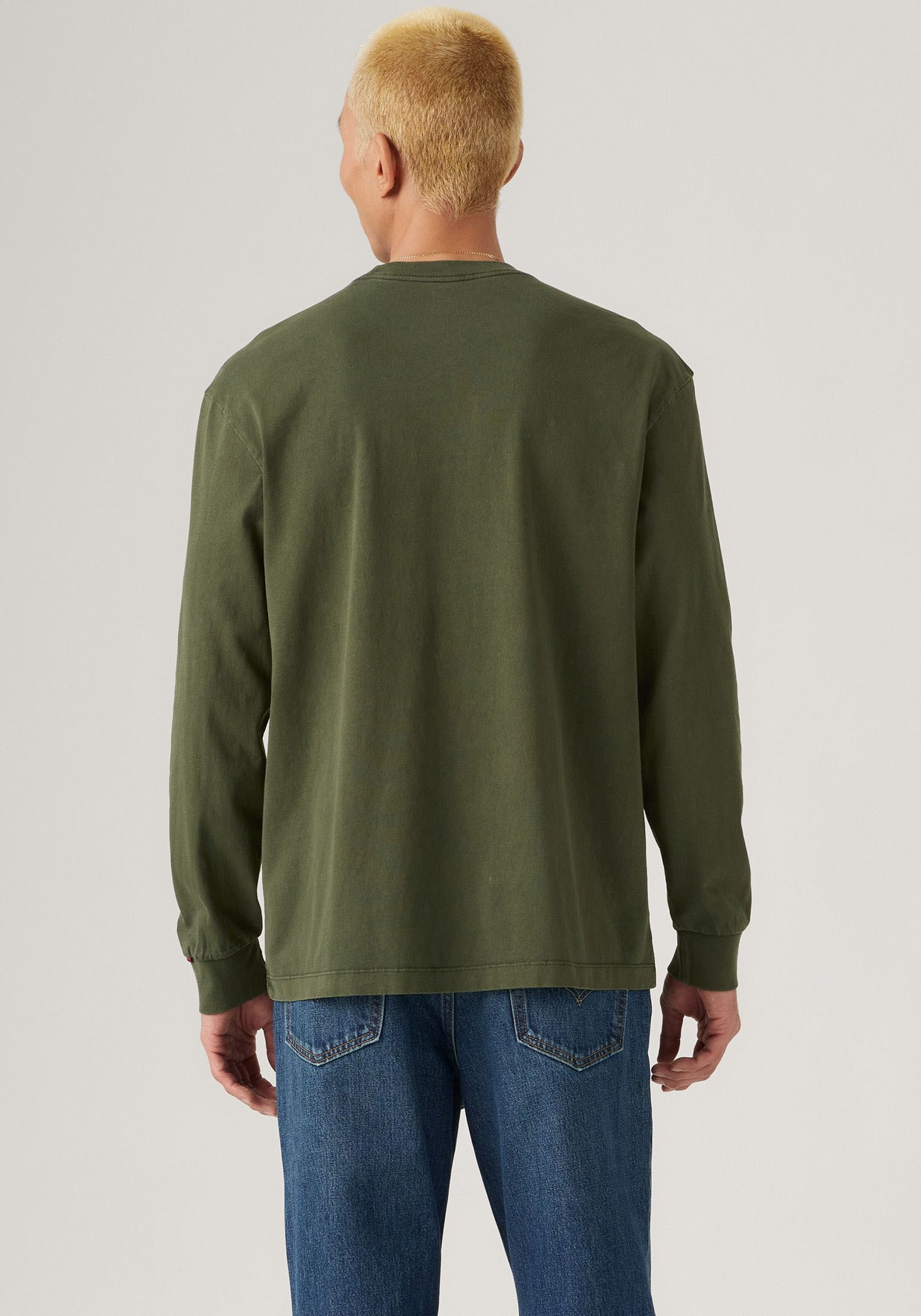 Levi's® Langarmshirt, GARMENT- Färbung