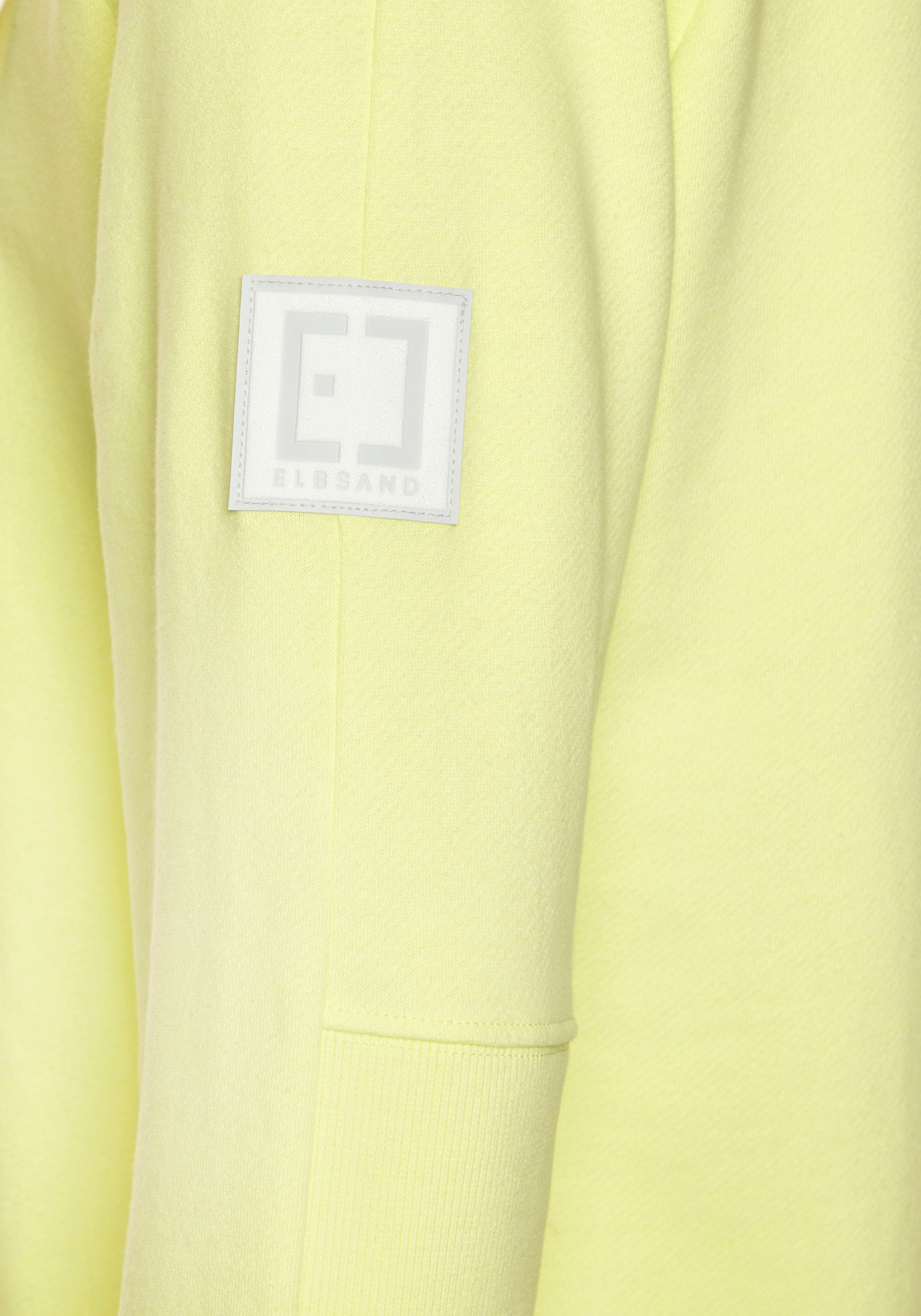 Elbsand Kapuzensweatjacke »Kelina« mit Logostickerei auf der Kapuze, bequeme Freizeitjacke mit Taschen