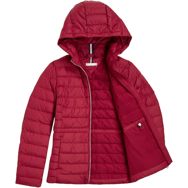 Tommy Hilfiger Steppjacke »FEMININE LW DOWN JACKET«, mit Kapuze, mit Kapuze  online bestellen | BAUR