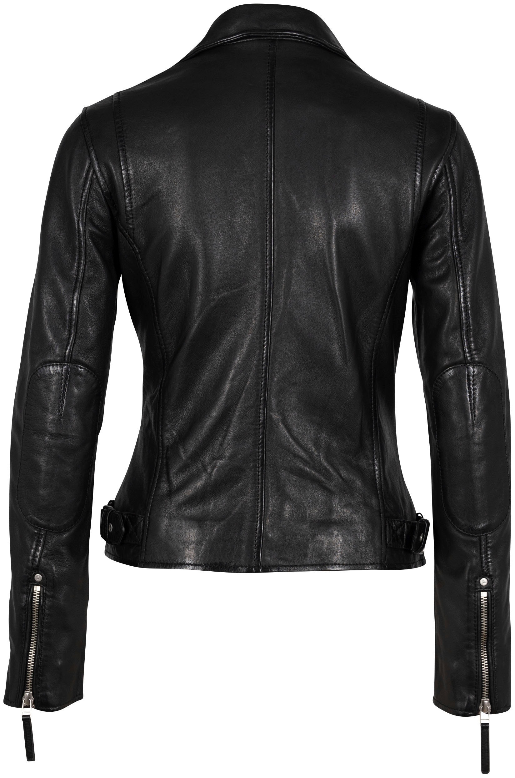 Mauritius Lederjacke "PGG W14 LEGV" im Biker-Style, asymetrischem Reißversc günstig online kaufen