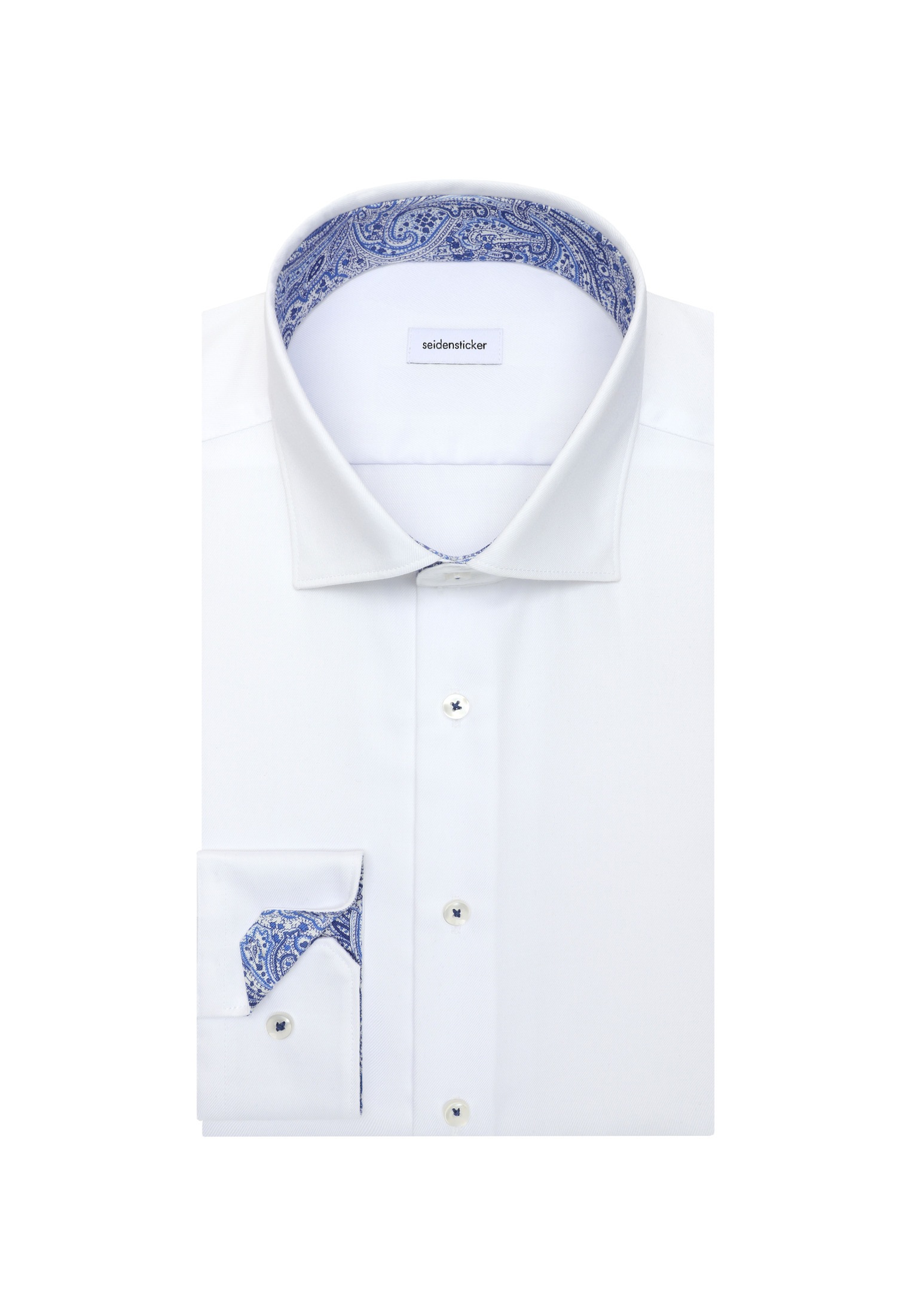 seidensticker Businesshemd »Schwarze Rose« Slim 1/1 Kentkragen Uni