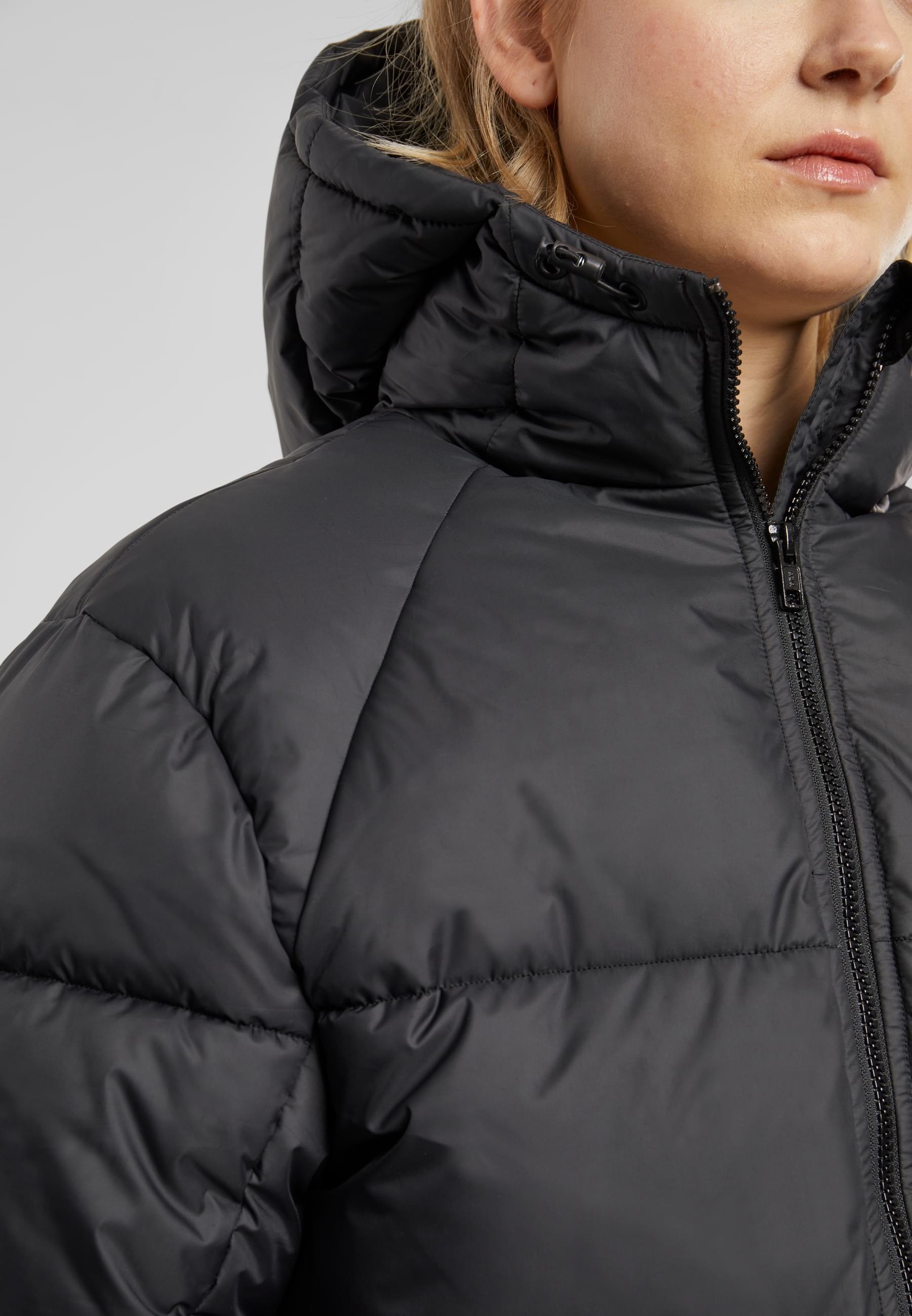 URBAN CLASSICS Winterjacke »Urban Classics Ladies Long Puffer Coat«, (1 St.), mit Kapuze