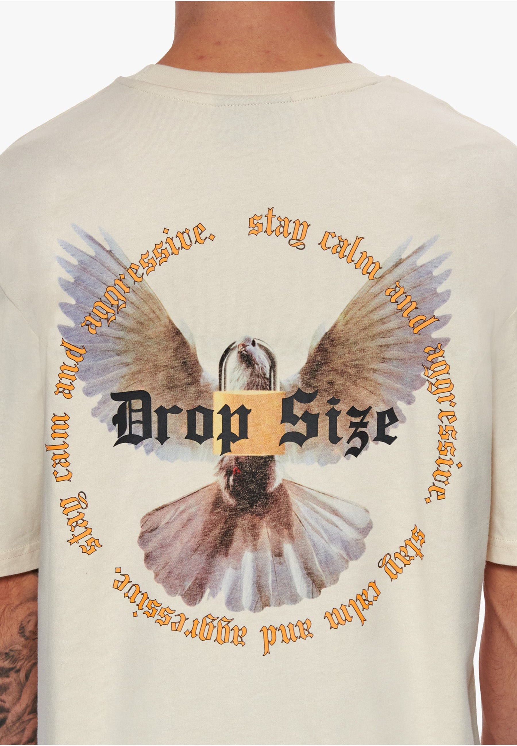 Dropsize T-Shirt »Dropsize Herren Heavy Oversize Dove 2.0 T-Shirt« 1 Stk.