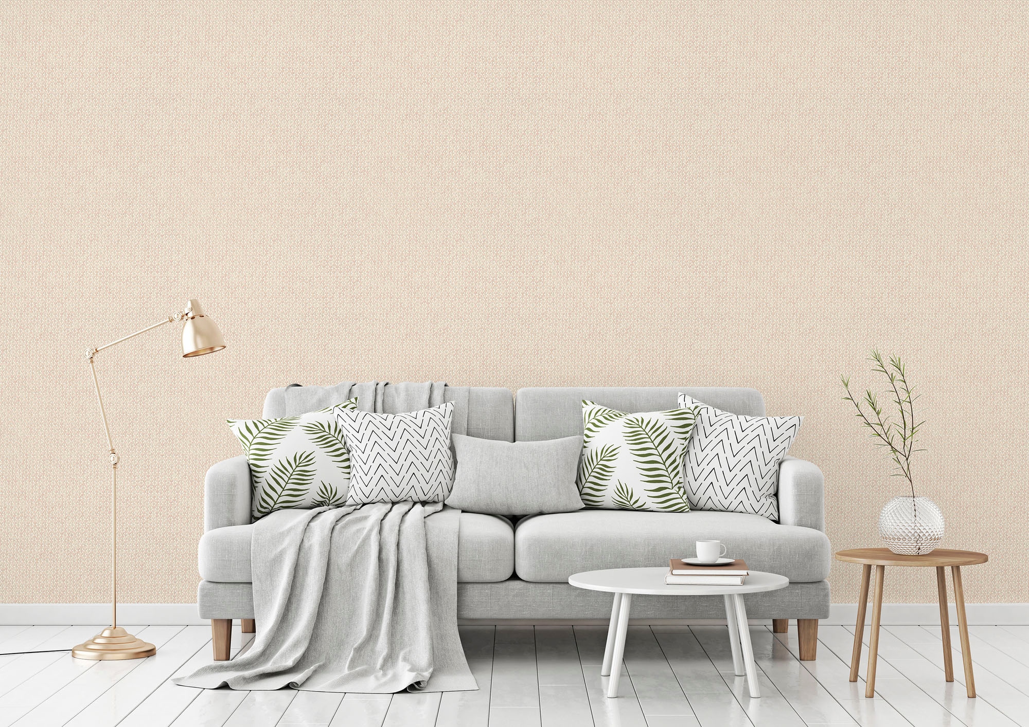 A.S. Création Vliestapete »Hygge«, Flechtoptik-gemustert-Motiv, Tapete Gewebe Tapete Sterne Tapeten Wohnzimmer Schlafzimmer Küche Flur