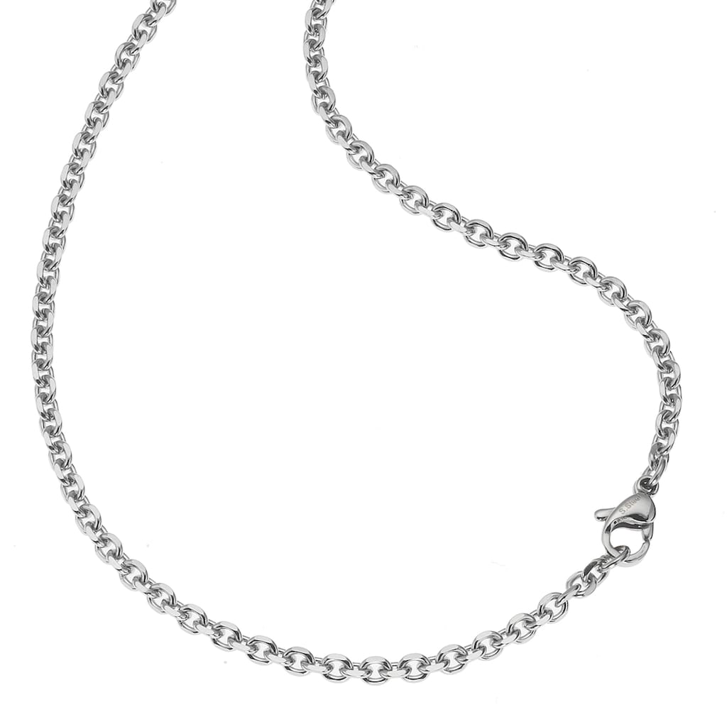 Zeeme Collier »Ankerkette Edelstahl 3mm breit«