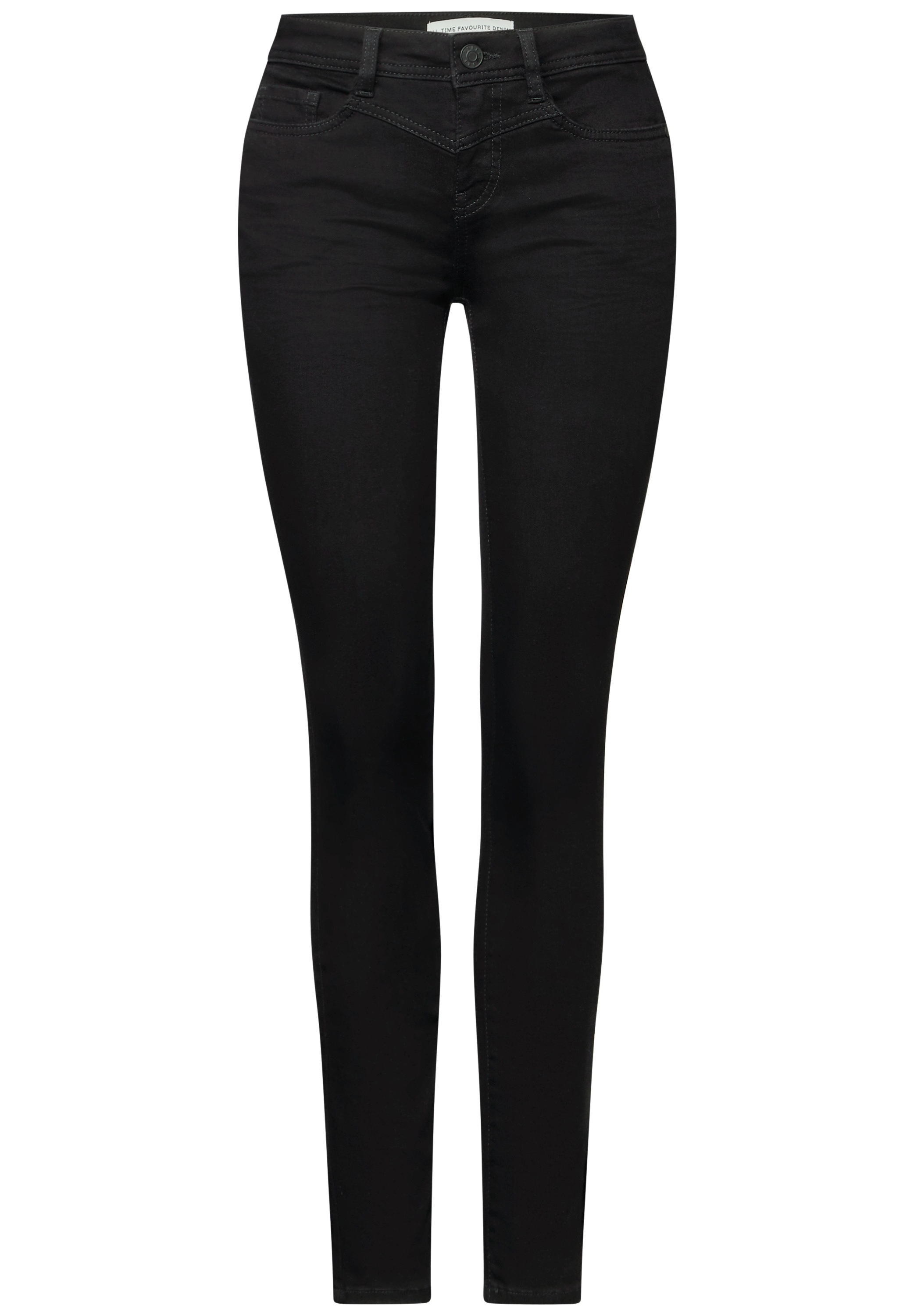 STREET ONE Slim-fit-Jeans »Style YORK«, im Five-Pocket Style