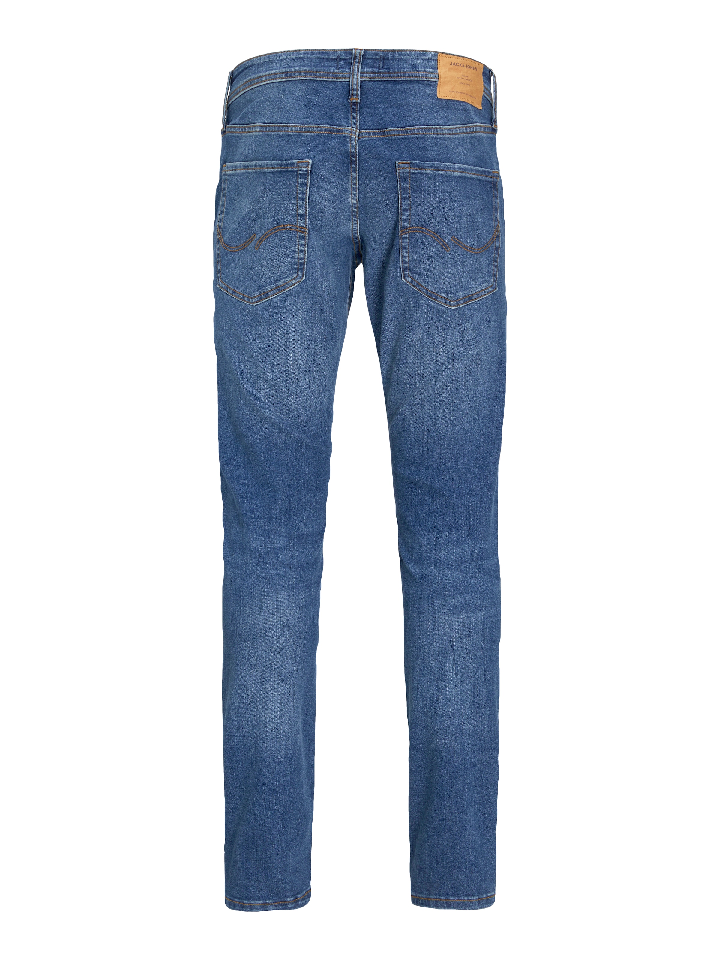 Jack & Jones Slim-fit-Jeans »JJIGLENN mit Used-Look und Stretchkomfort« Abriebeffekte, modisch, slim fit, Baumwollmischung
