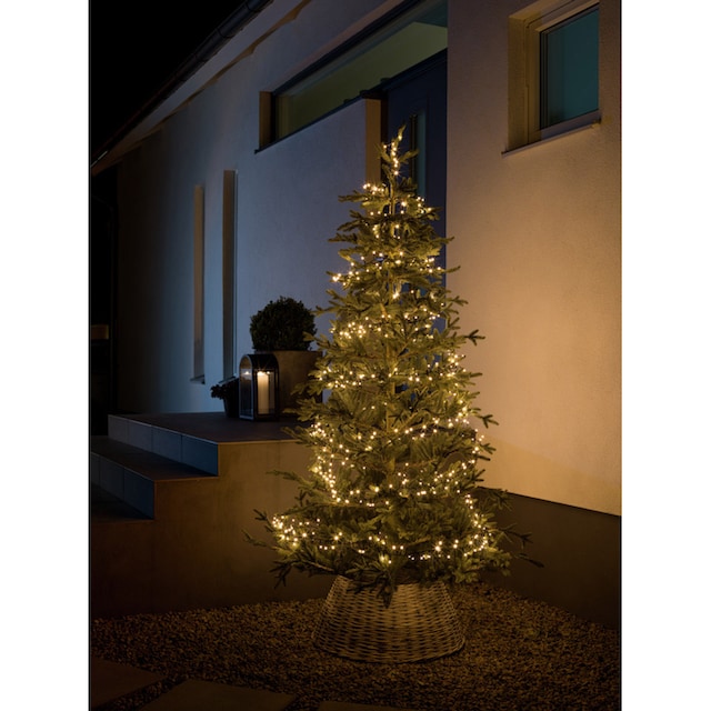 KONSTSMIDE LED-Lichterkette »Weihnachtsdeko aussen«, gefrostet, 2000 warm  weiße Dioden kaufen | BAUR
