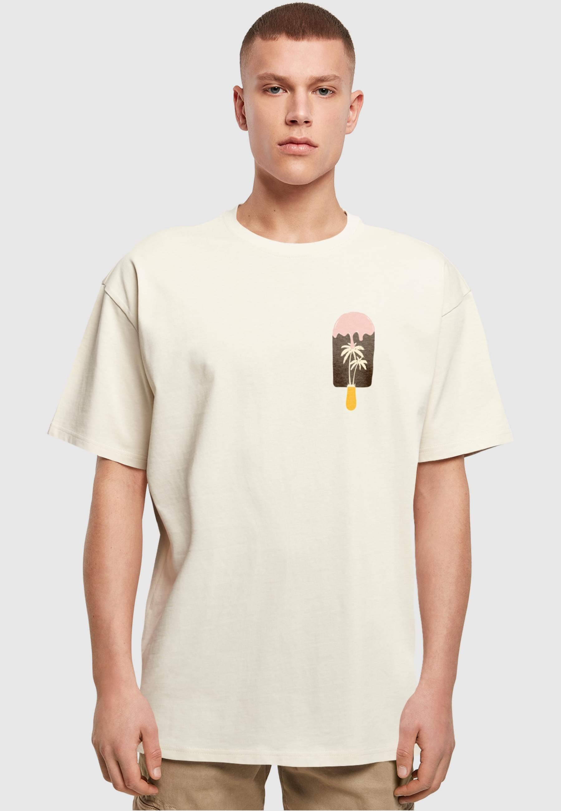Merchcode T-Shirt »Merchcode Herren Summer - Icecream Heavy Oversize Tee«, (1 tlg.)